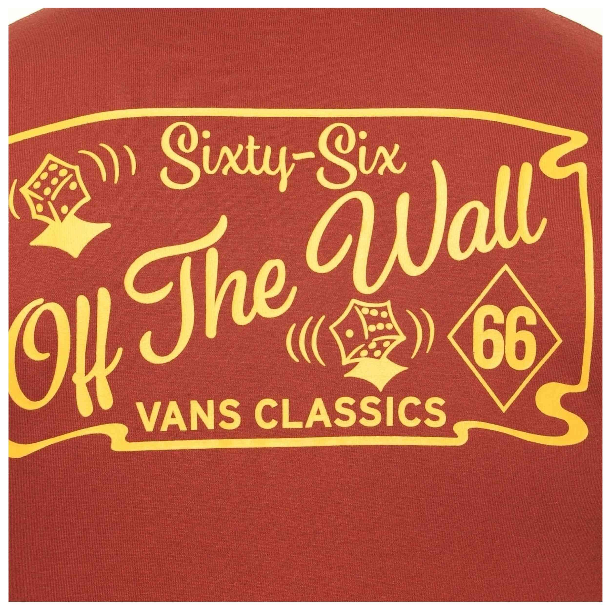 T-shirt met korte mouwen Vans model VN0008SAADU-MARRON voor mannen 3/3