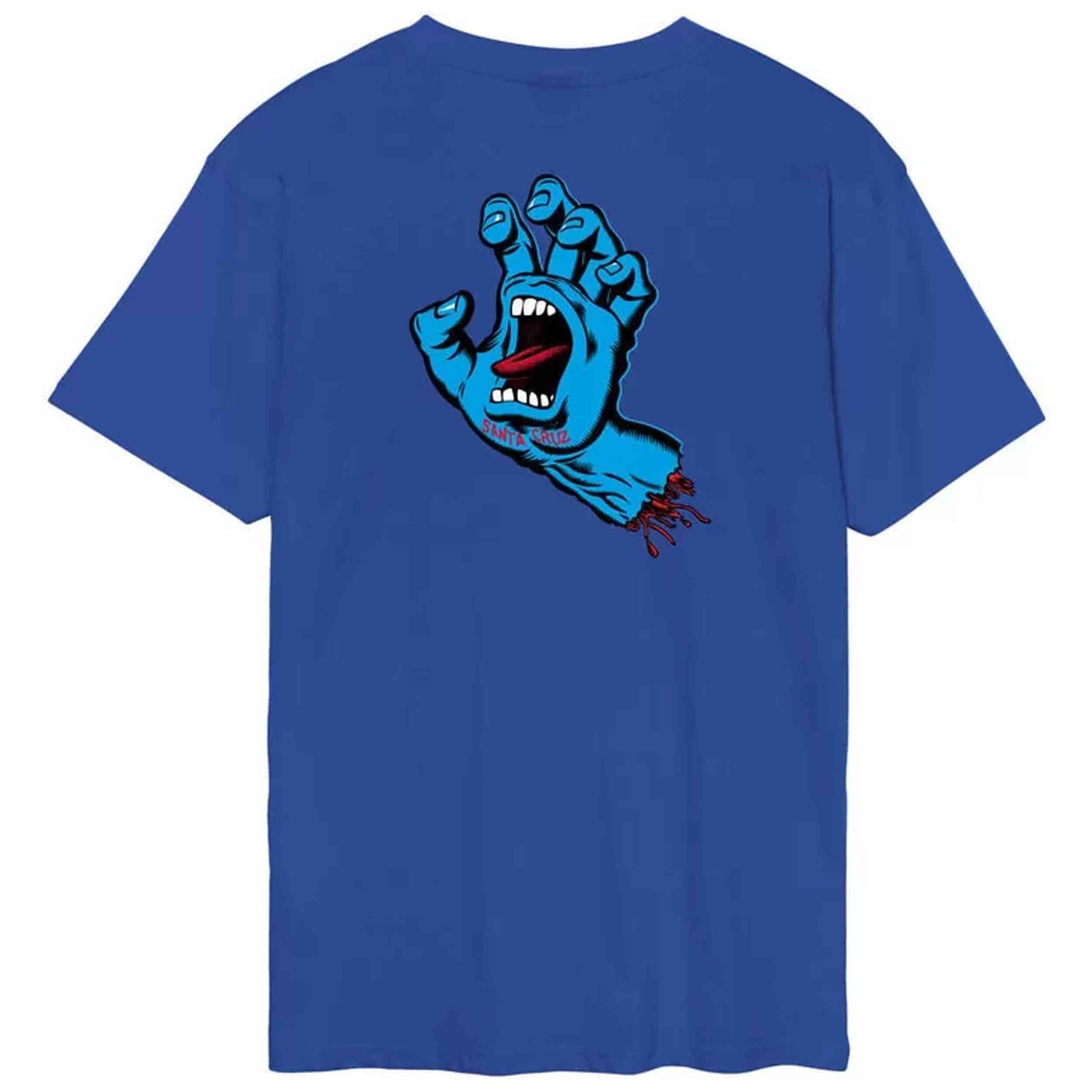 Maglia a maniche corte Santa cruz modello Screaming Hand Chest T-Shir per unisex 2/2