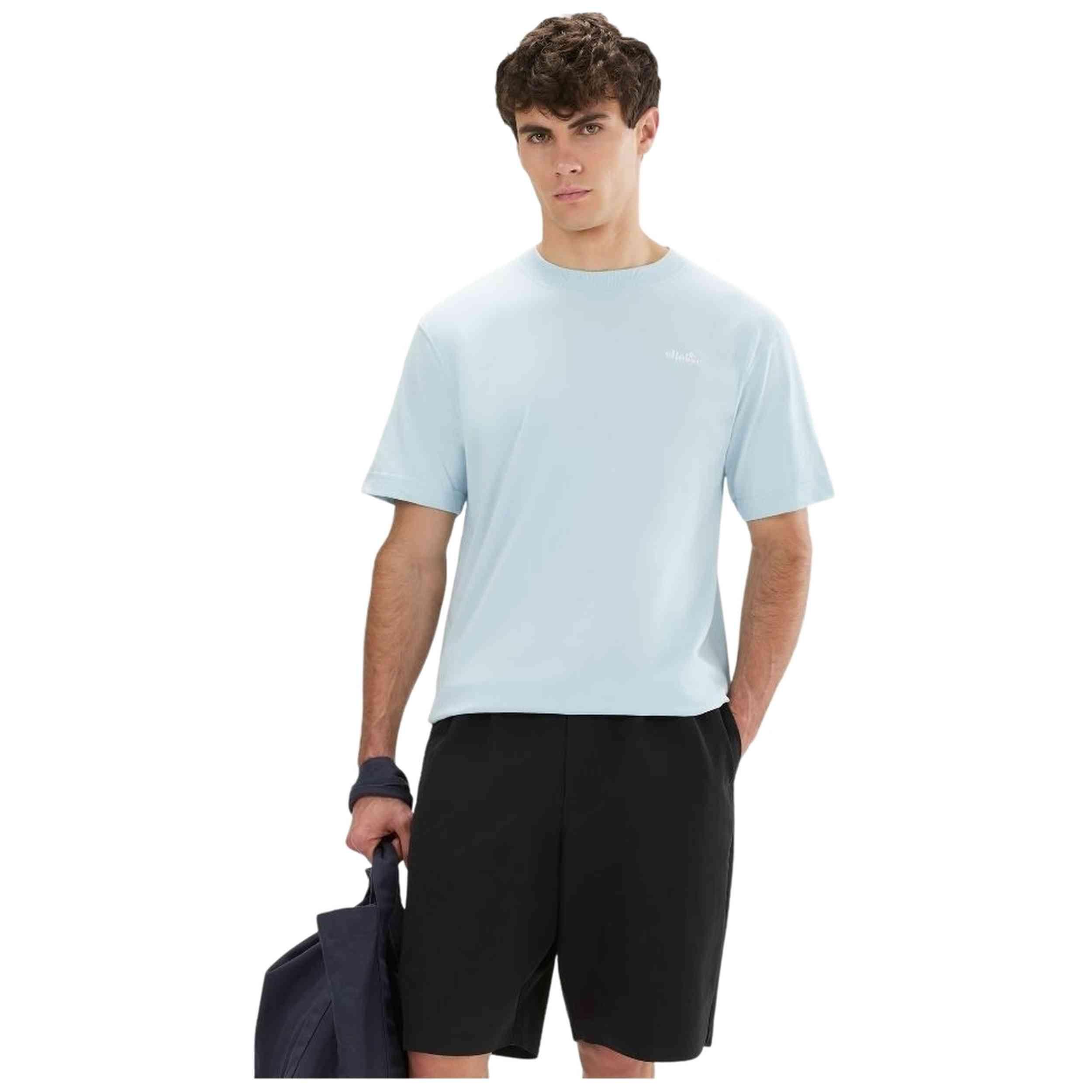 Kurzarmshirt Ellesse Modell SHD24371-BLU für männer 3/5