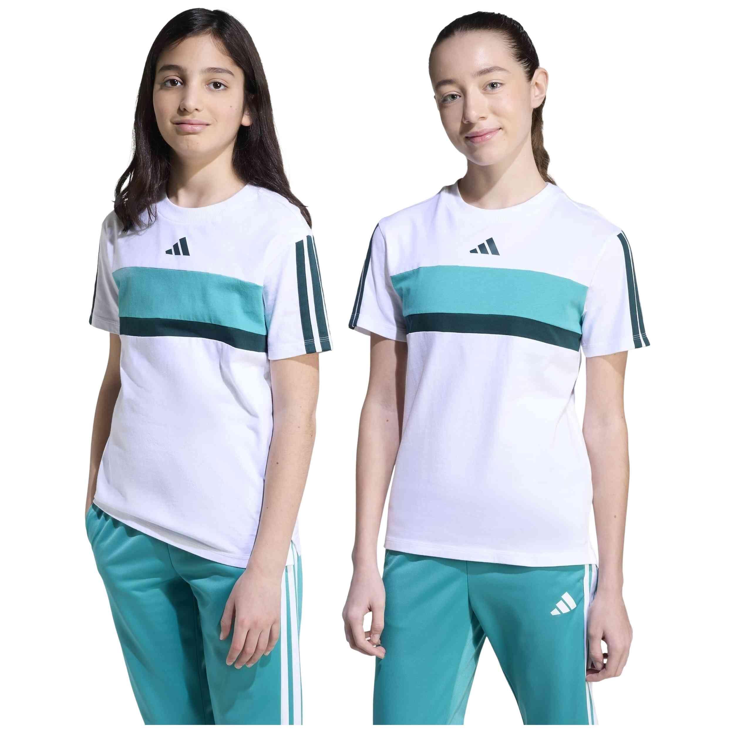 T-shirt Adidas modèle adidas Camiseta Seasonal Essentials T pour unisexe enfants 5/5