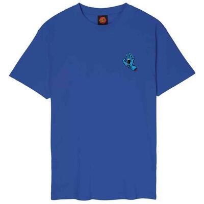 T-shirt met korte mouwen santa cruz model screaming hand chest t-shi voor unisex