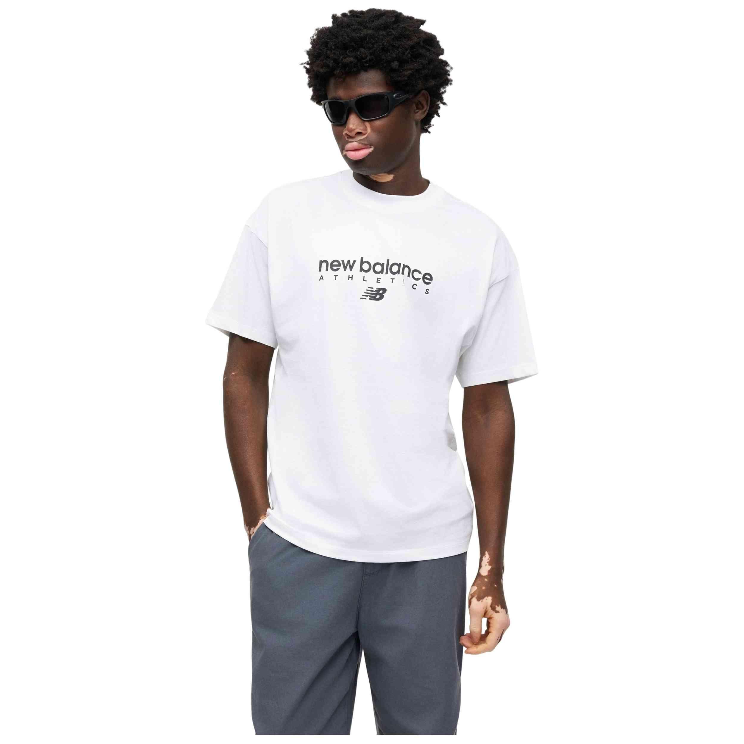 T-shirt New balance modèle MT61D0U5WT pour homme 5/5
