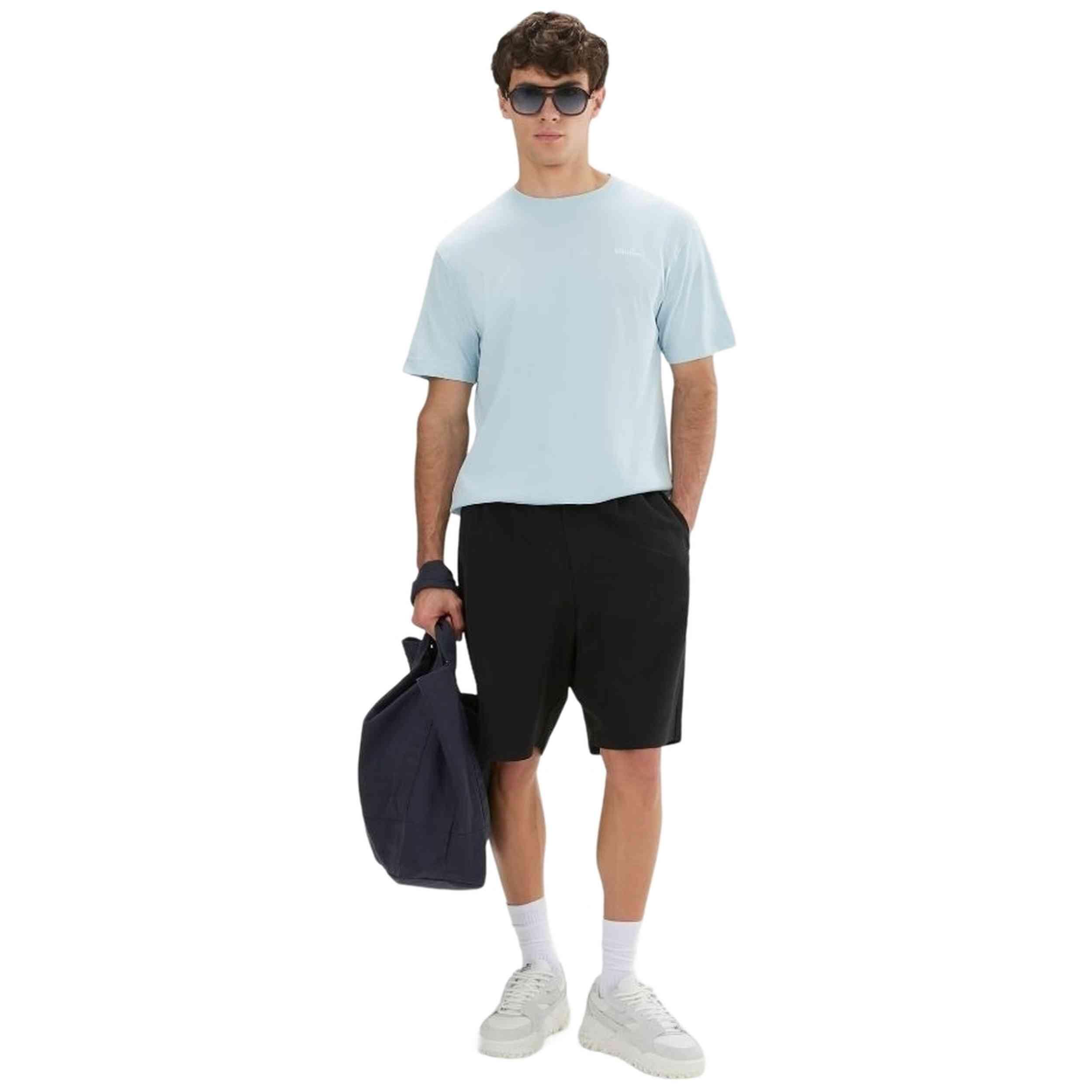 Kurzarmshirt Ellesse Modell SHD24371-BLU für männer 2/5
