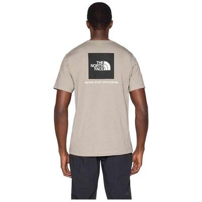 T-shirt met korte mouwen the north face model nf0a8b6k2mb1 voor unisex