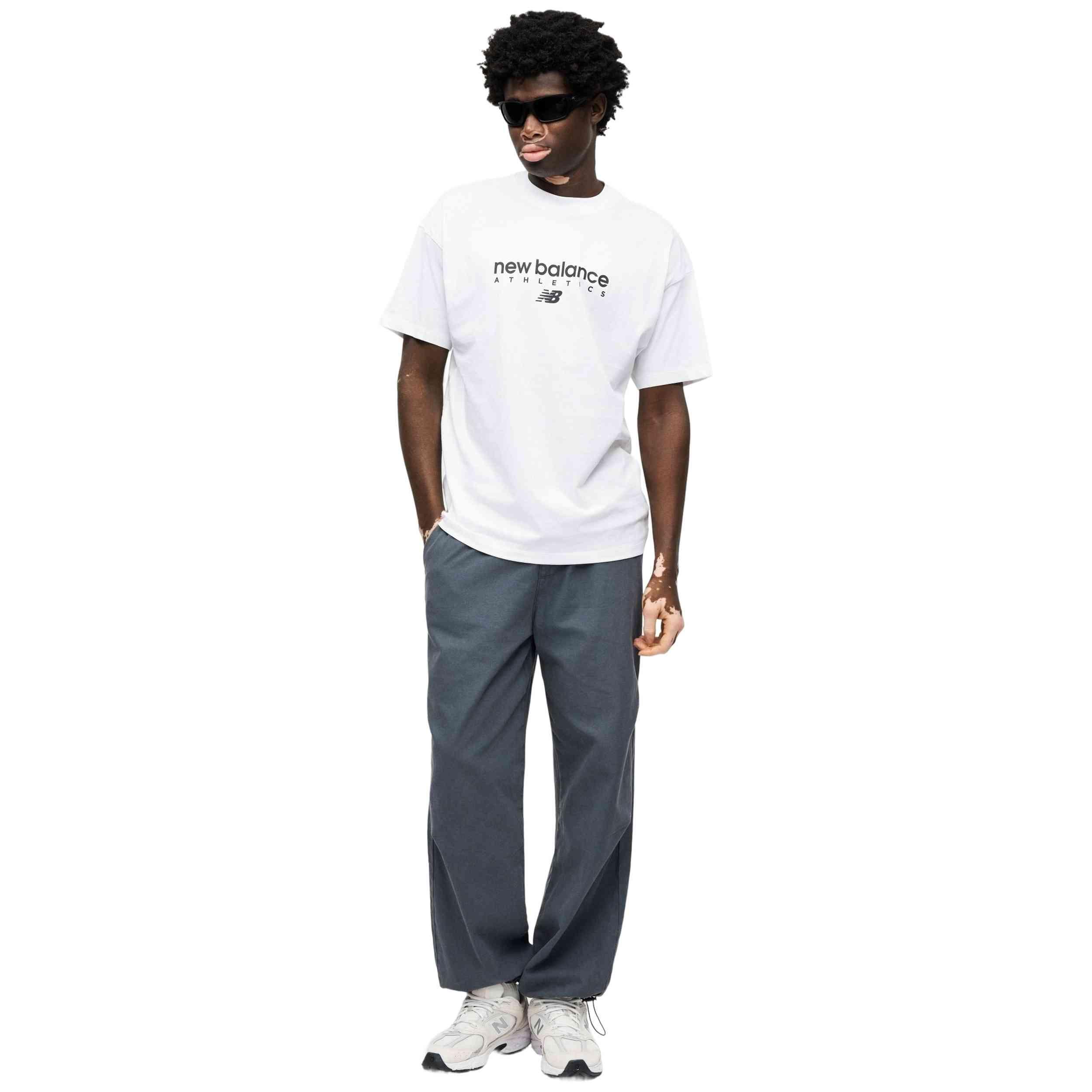 T-shirt New balance modèle MT61D0U5WT pour homme 4/5