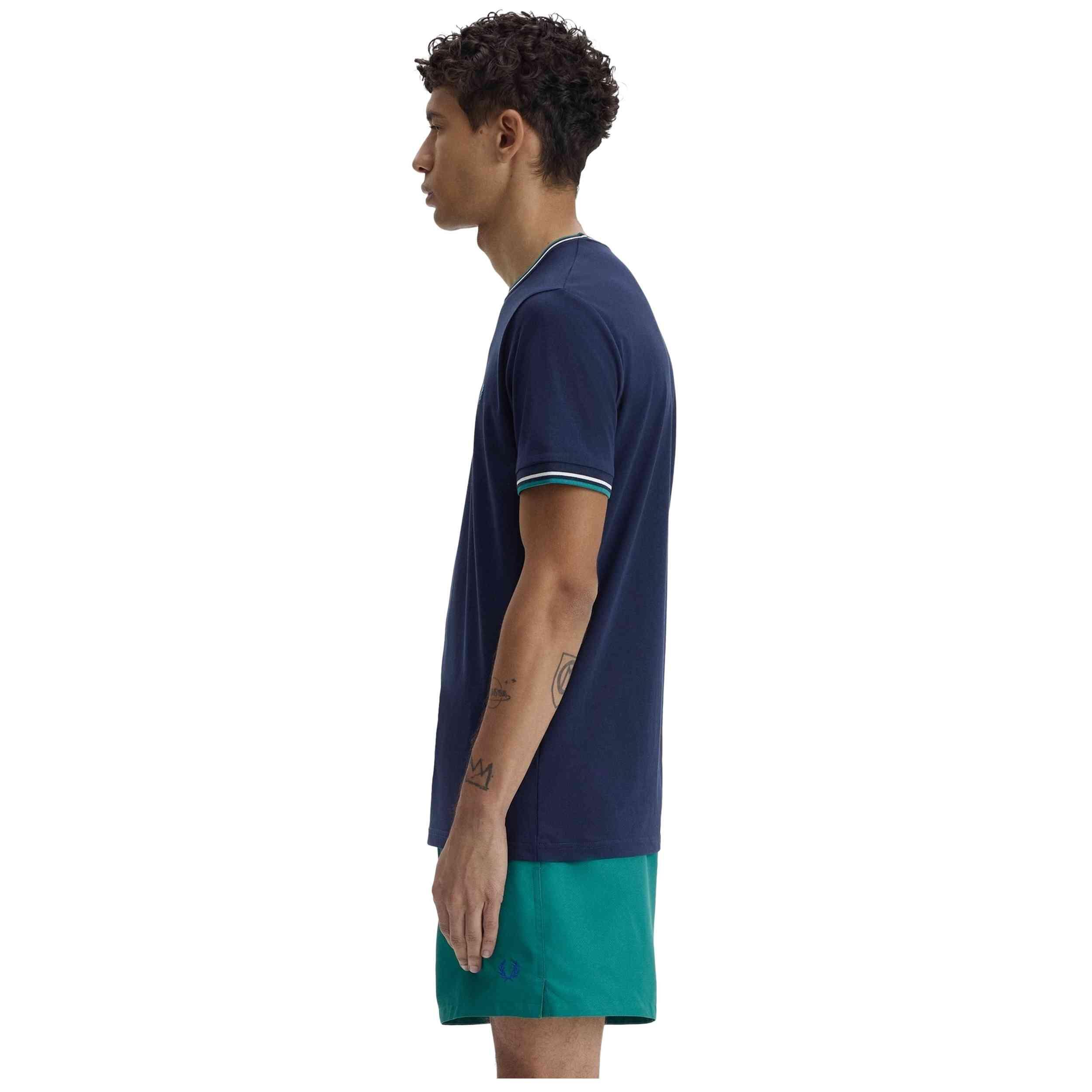 T-shirt met korte mouwen Fred perry model The Fred Perry Shirt voor mannen 2/4