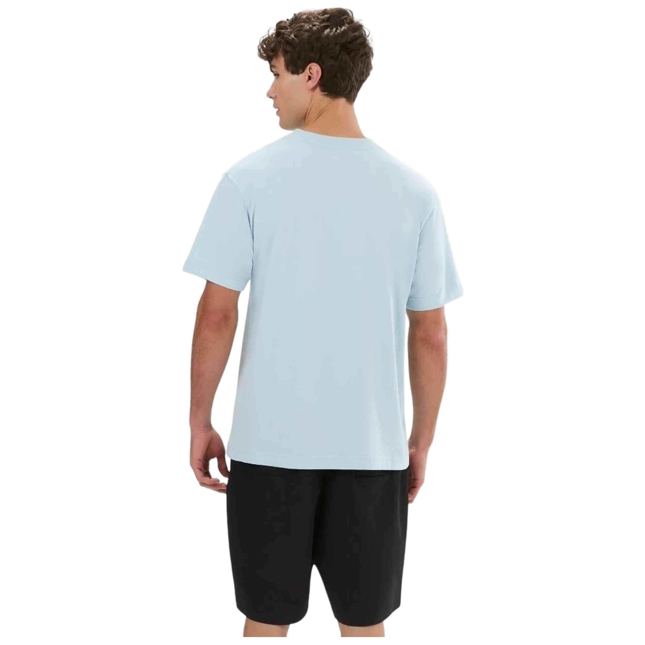 Kurzarmshirt Ellesse Modell SHD24371-BLU für männer 4/5