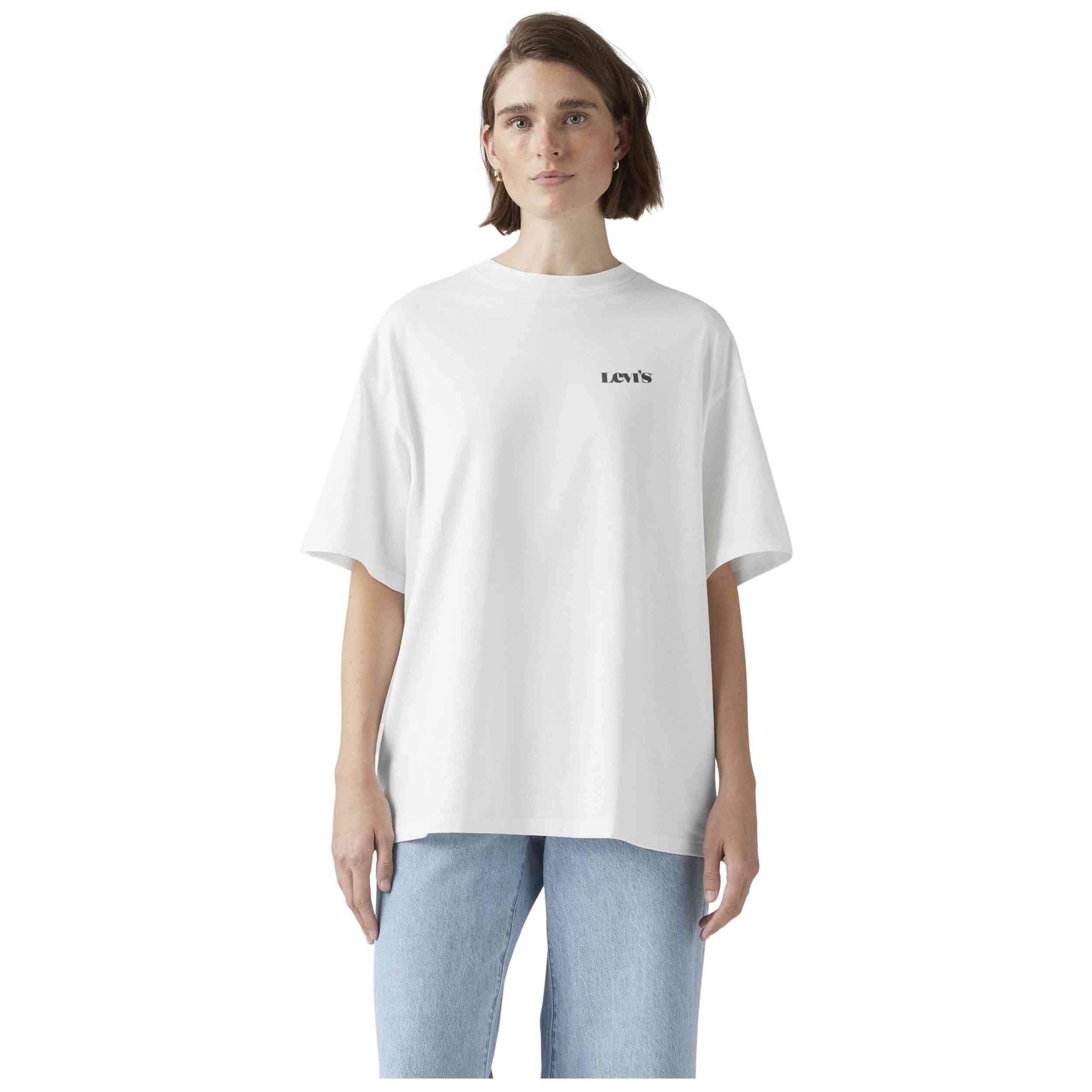 Maglia a maniche corte Levi's modello LSE_GRPH SHORT STACK TEE LSE_P per donne 2/4