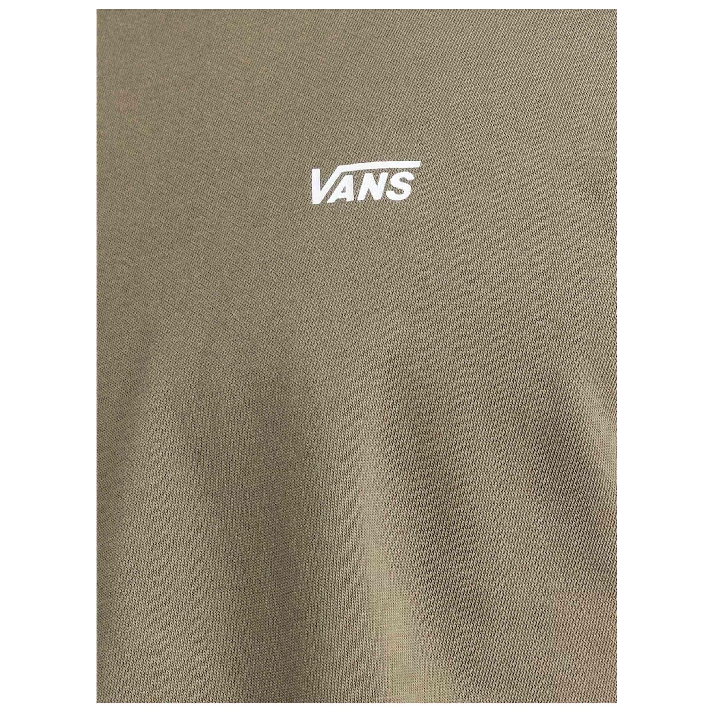 T-shirt met korte mouwen Vans model LEFT CHEST SS Mossy Olive voor mannen 4/4