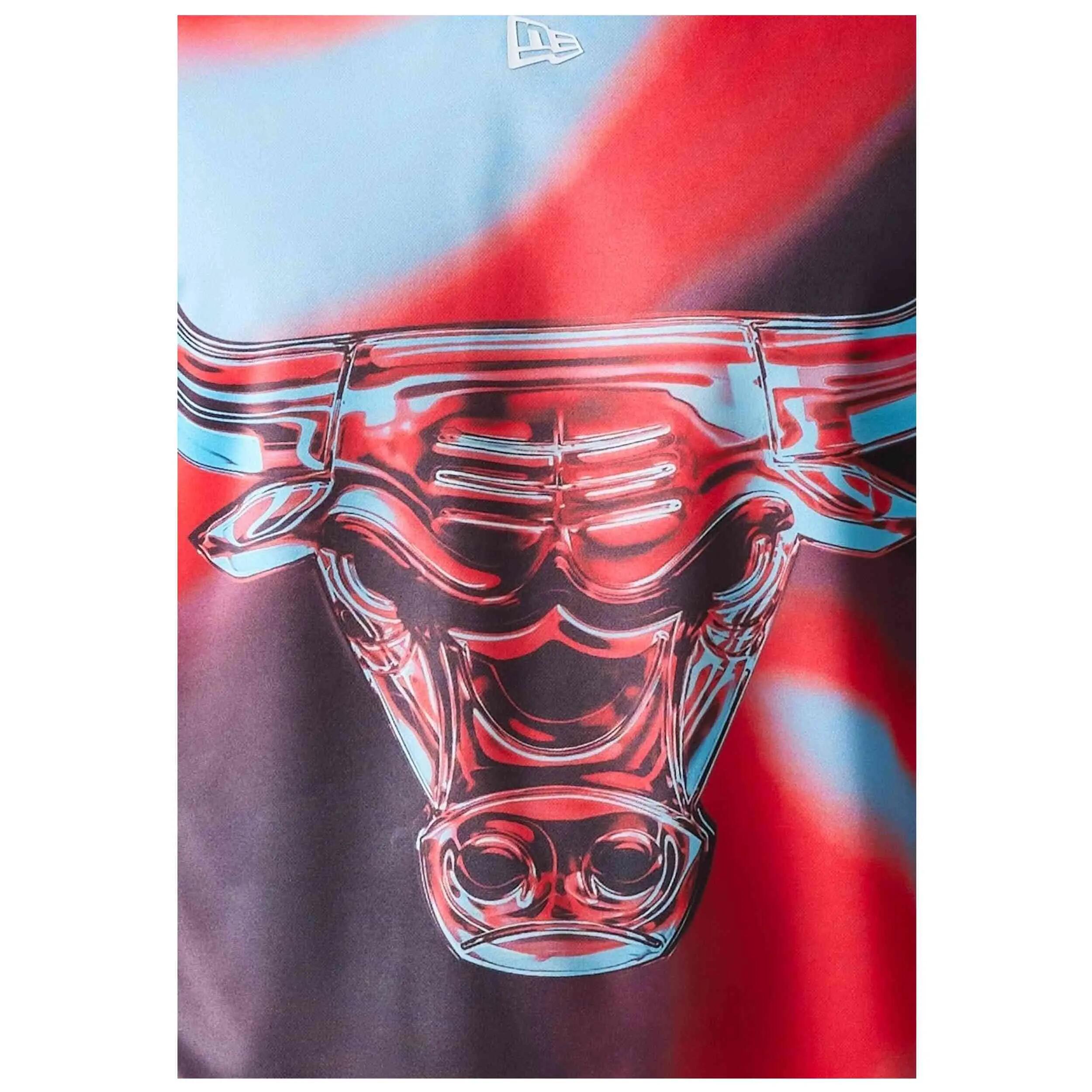 T-shirt New Era modelo NBA Chicago Bulls unisex para homem 5/5