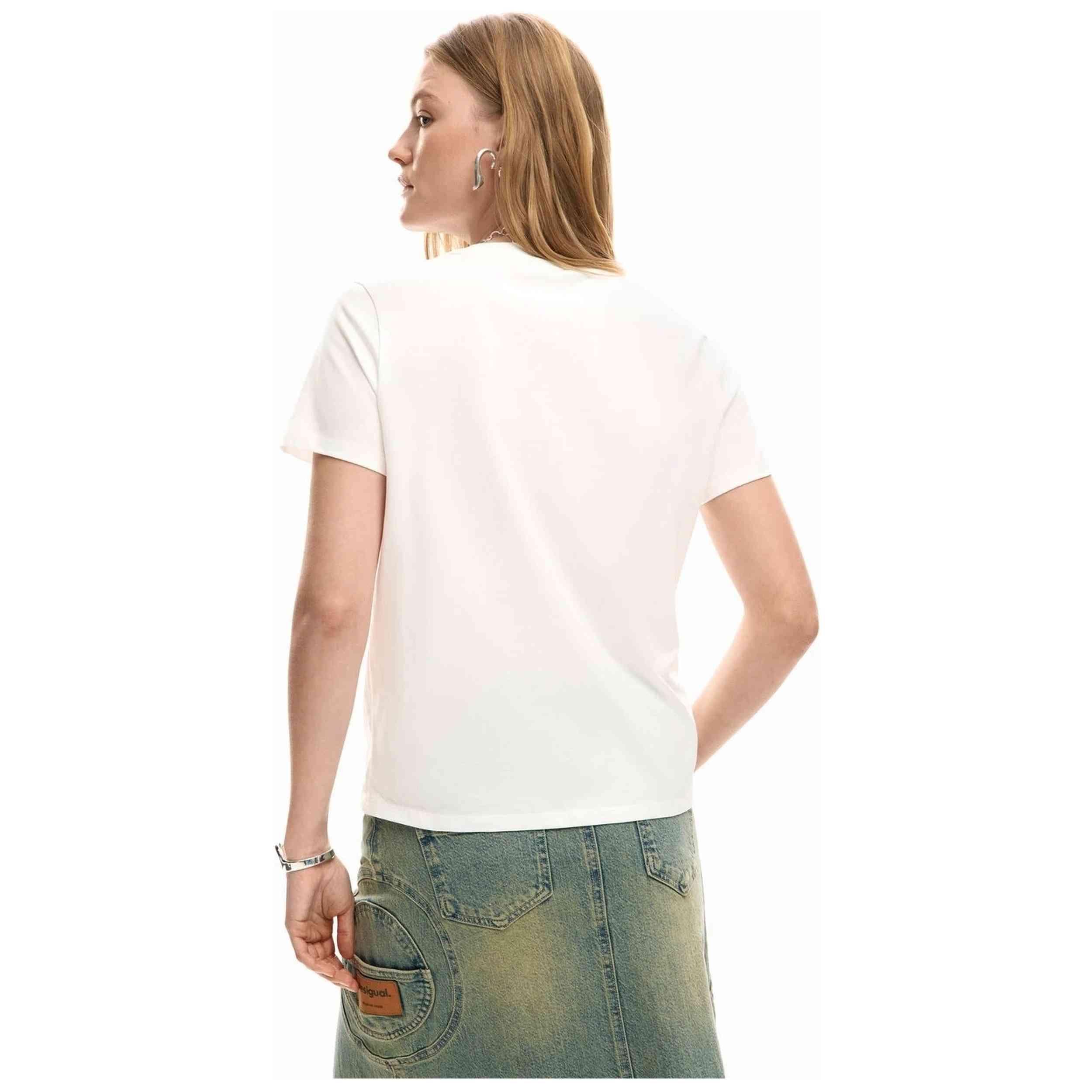 Maglia a maniche corte Desigual modello DESIG0803406 per unisex 2/3