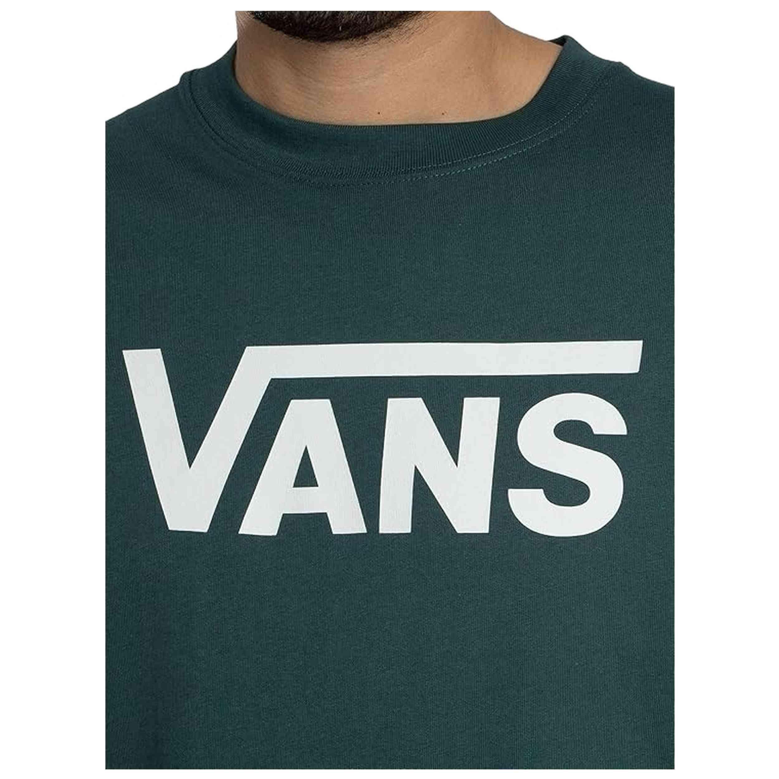 T-shirt Vans modèle VANS CLASSIC SS TEE Mystic Moss pour homme 4/5