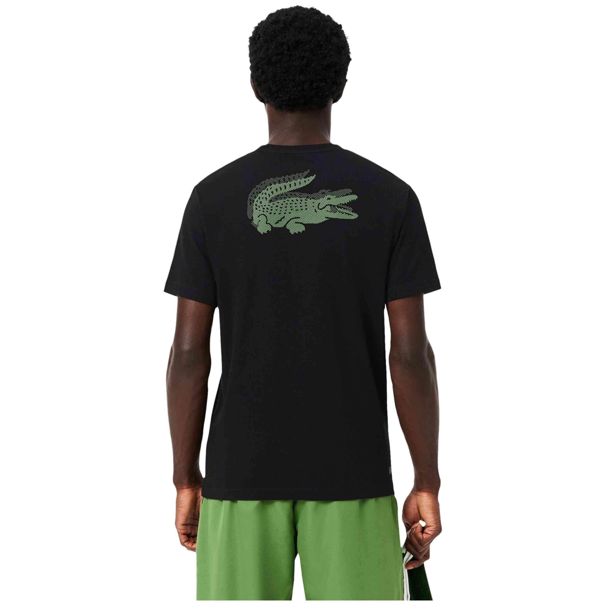 Maglia a maniche corte Lacoste modello TH0003-5YI per uomini 3/3