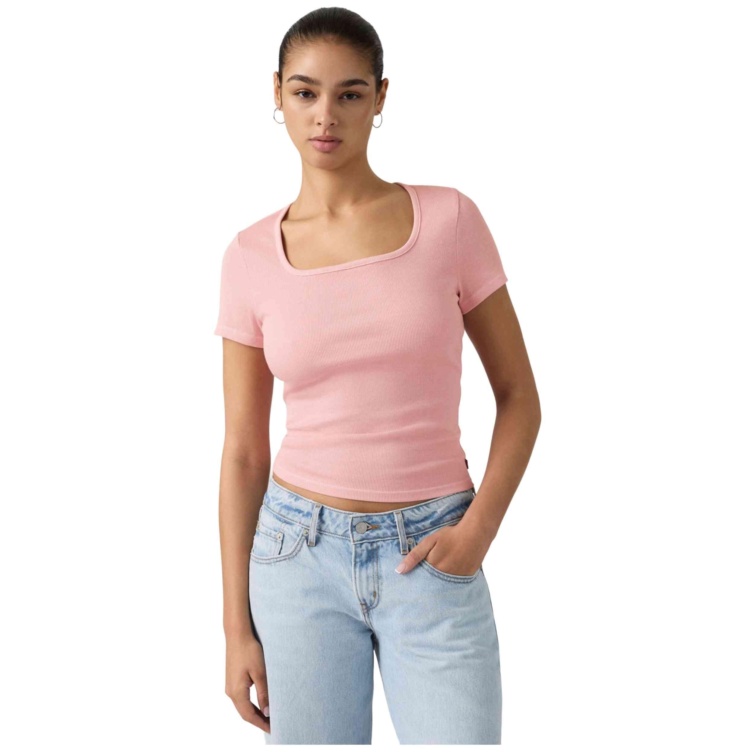 Maglia a maniche corte Levi's modello 003PU0011 per donne 3/5