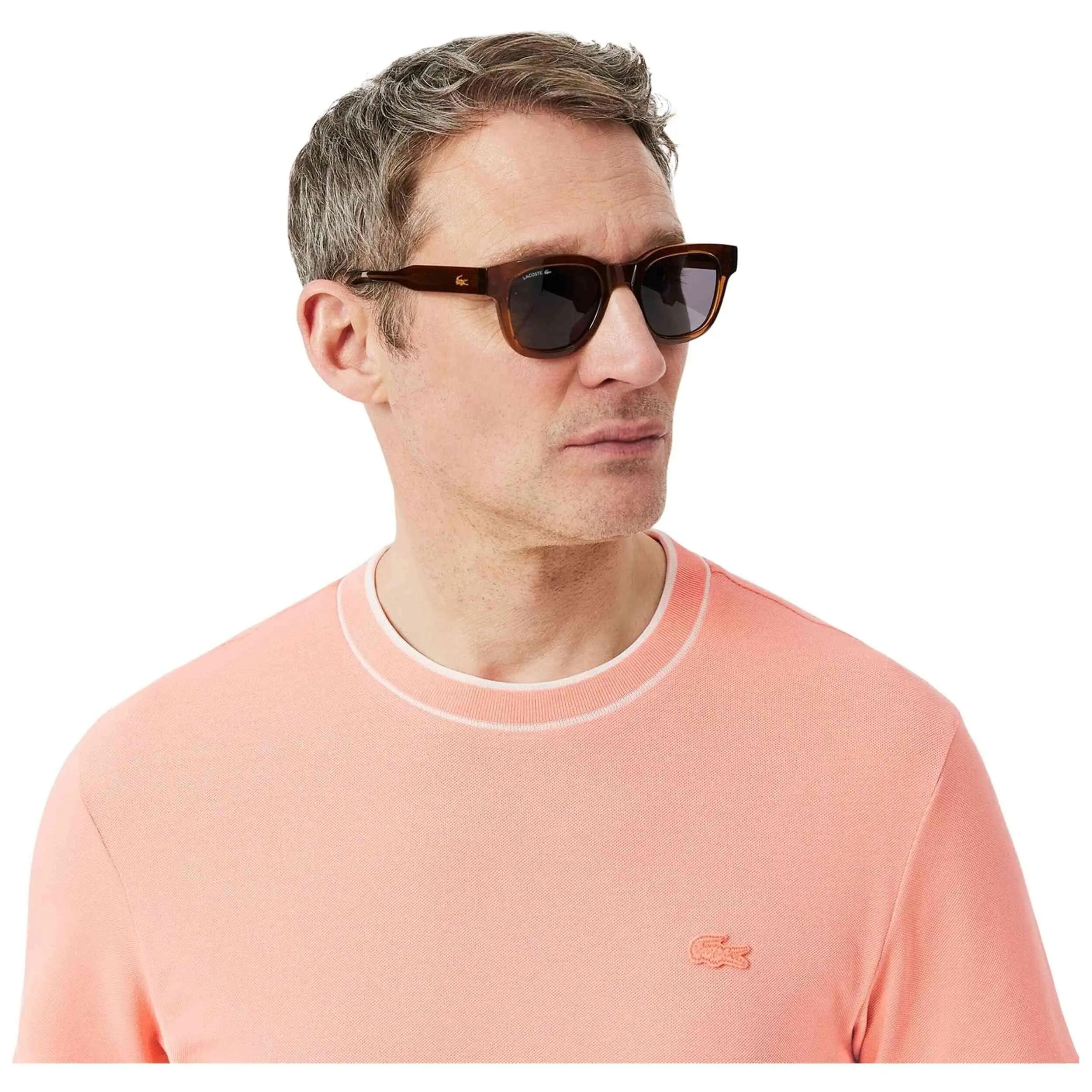 T-shirt Lacoste modelo TH8174 00 UI2-S para homem 3/4