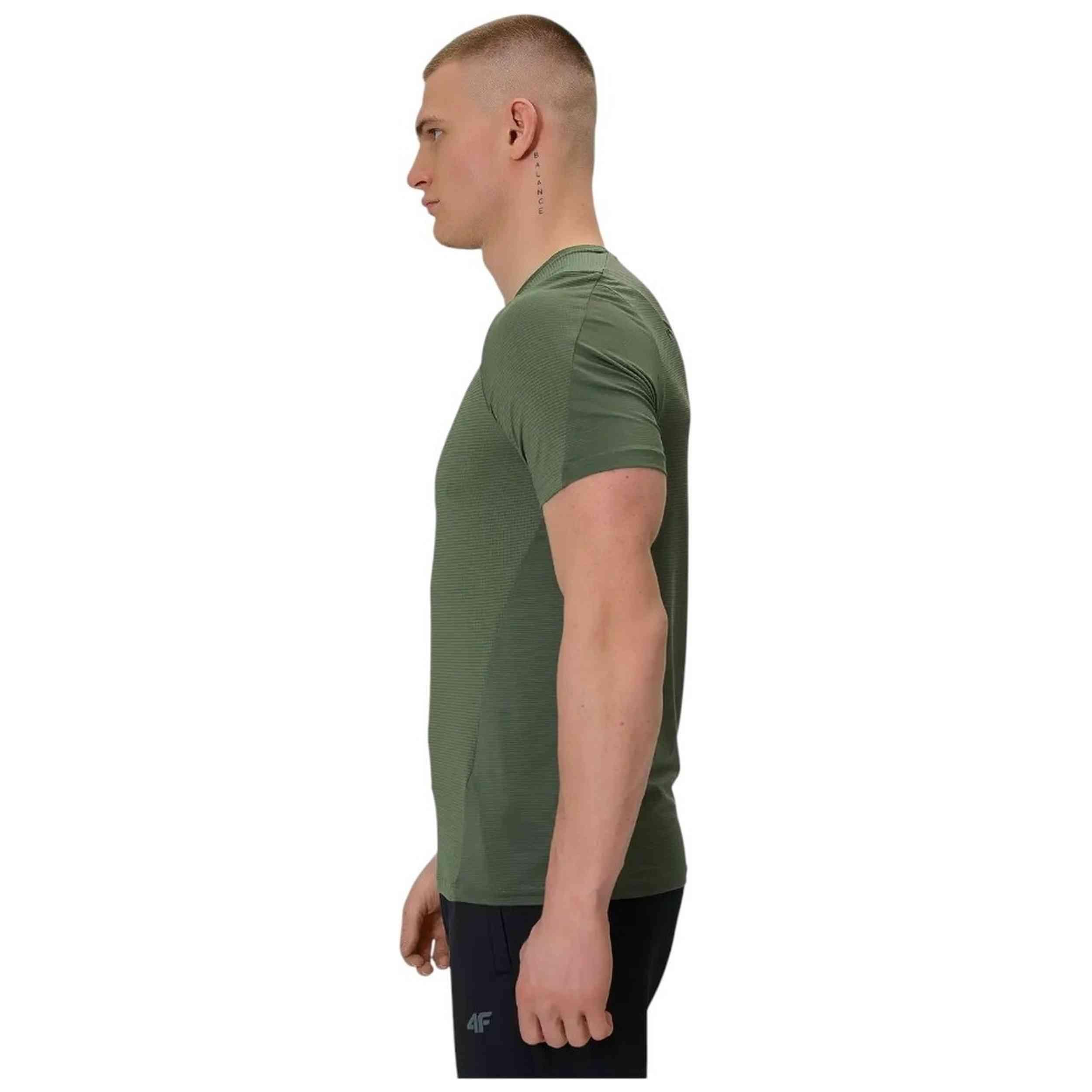 T-shirt met korte mouwen 4f model SS26TFTSM1775-43S voor mannen 3/4