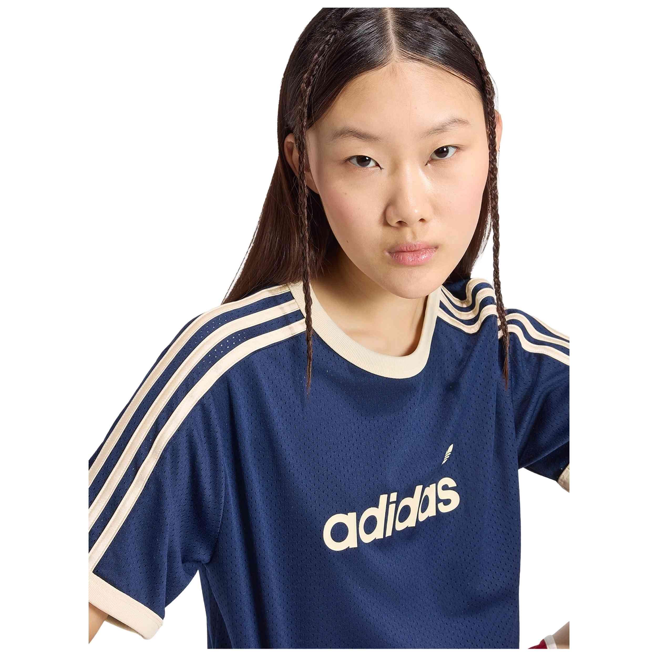 T-shirt met korte mouwen Adidas model MESH TEE NINDIG/WARVAN voor vrouwen 3/5
