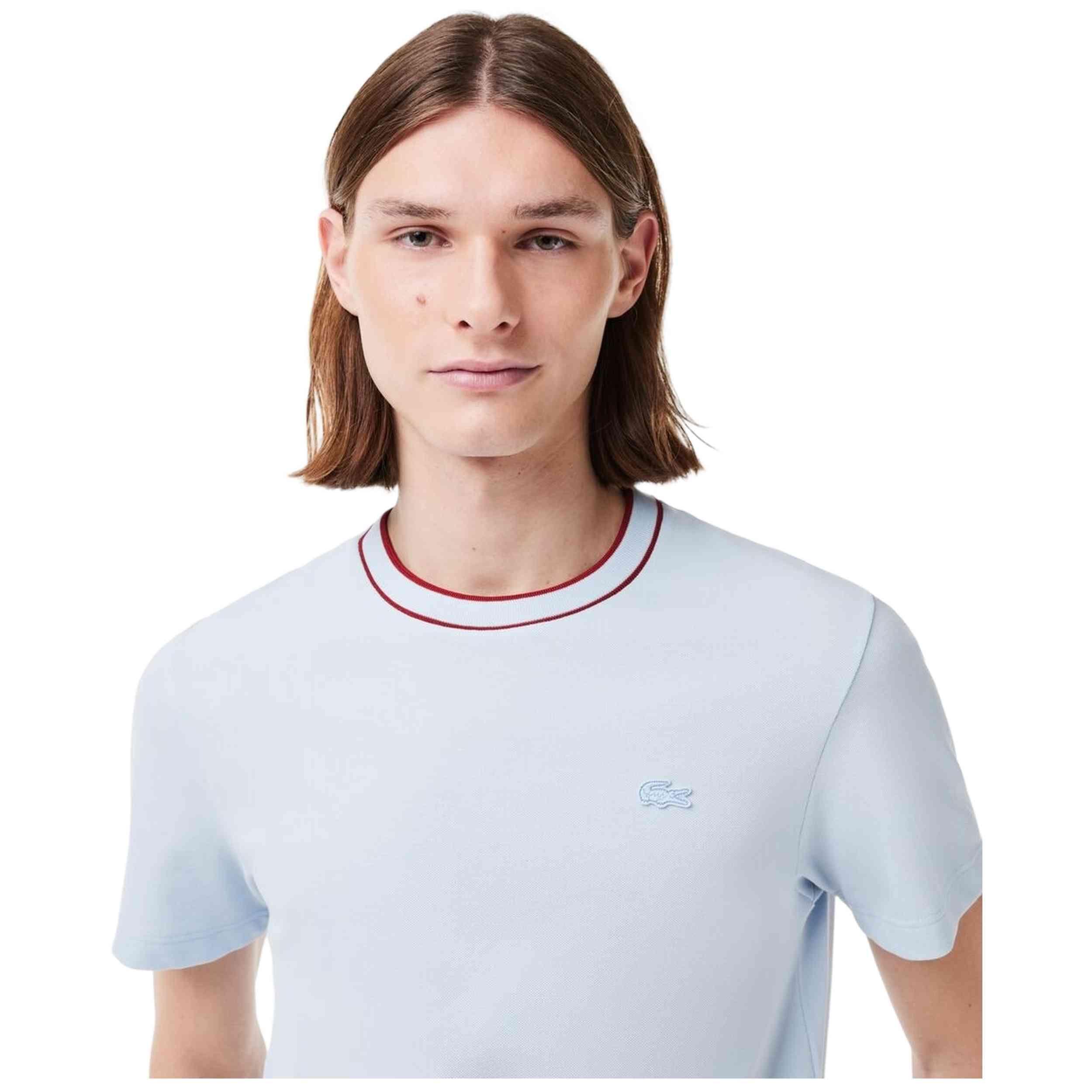 T-shirt met korte mouwen Lacoste model TH8174 00 J2G-XS voor mannen 3/5