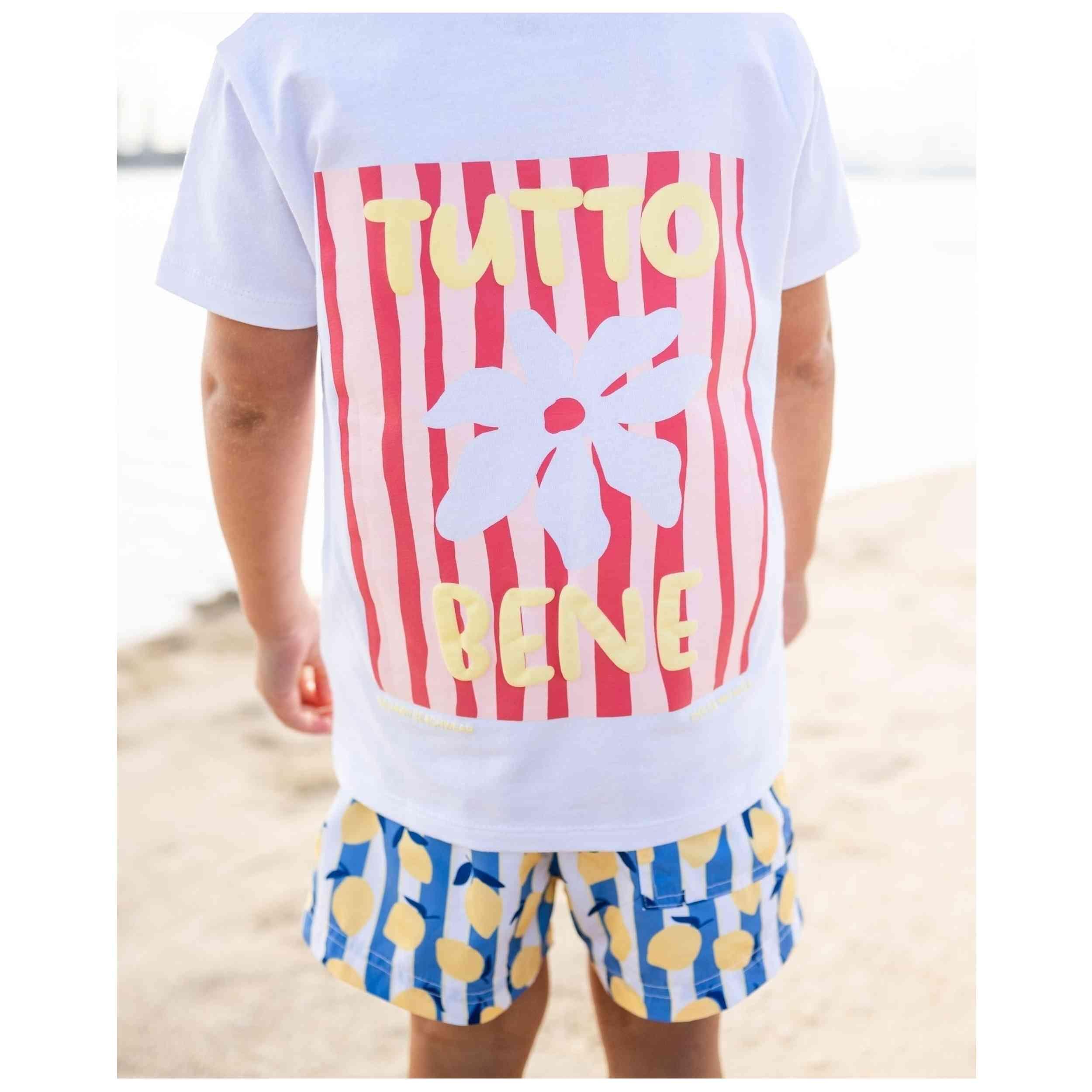 T-shirt Badawii modèle Camiseta Kids Algodón Diseño Tutto Bene pour enfants 3/5