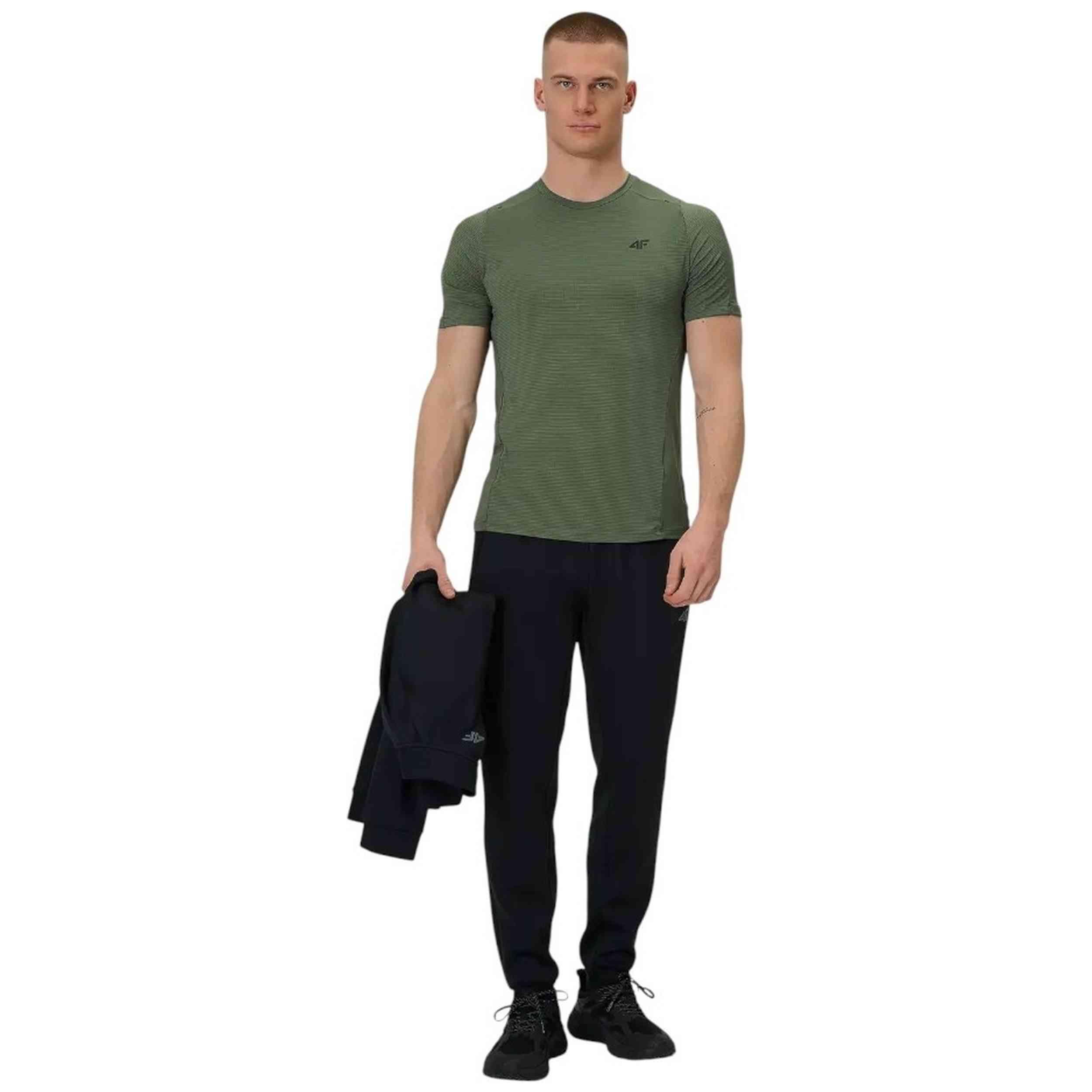 T-shirt met korte mouwen 4f model SS26TFTSM1775-43S voor mannen 2/4