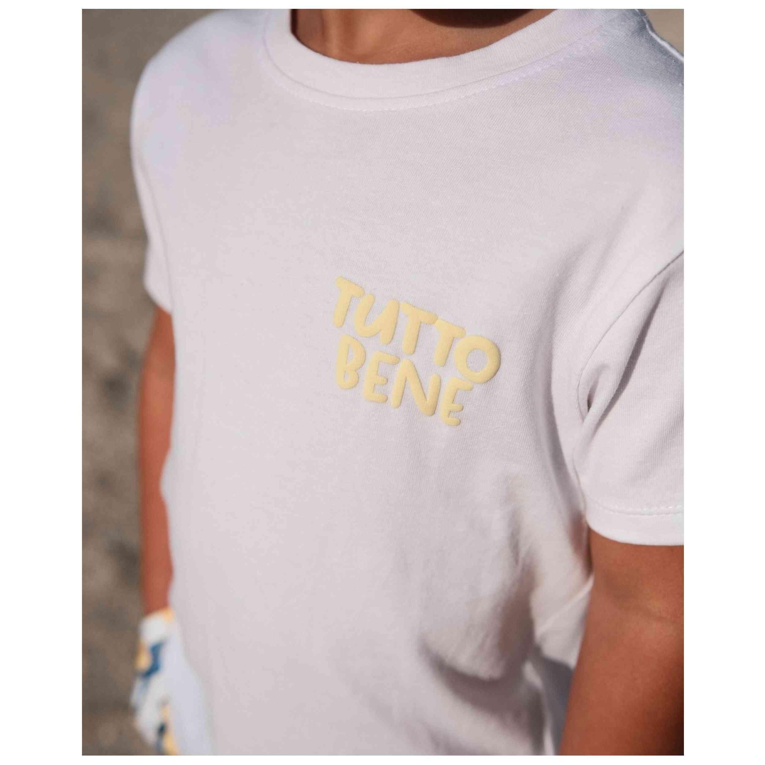 T-shirt Badawii modèle Camiseta Kids Algodón Diseño Tutto Bene pour enfants 2/5
