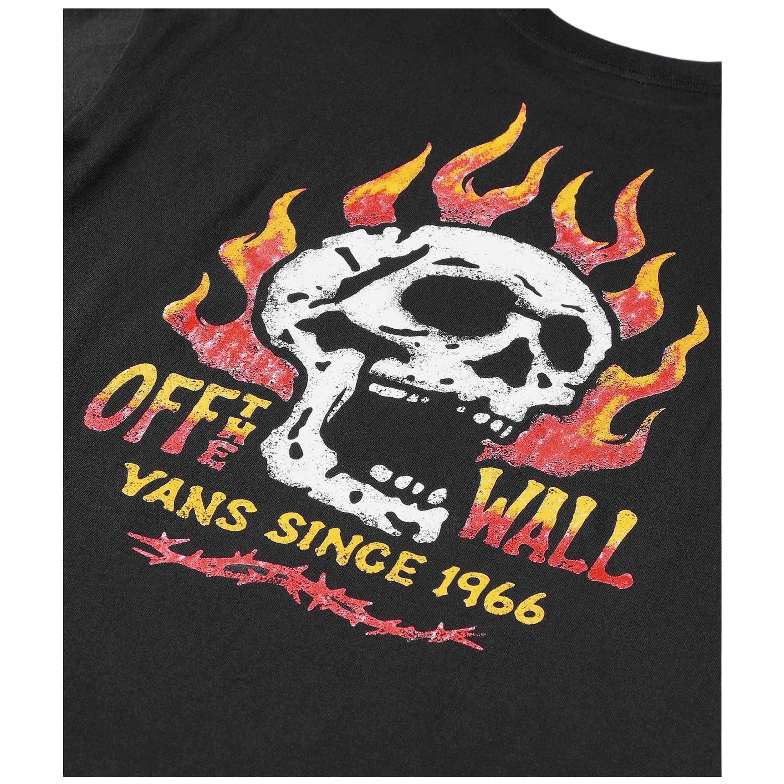 T-shirt Vans modèle Off The Wall Fever SS Tee Black pour homme 3/4