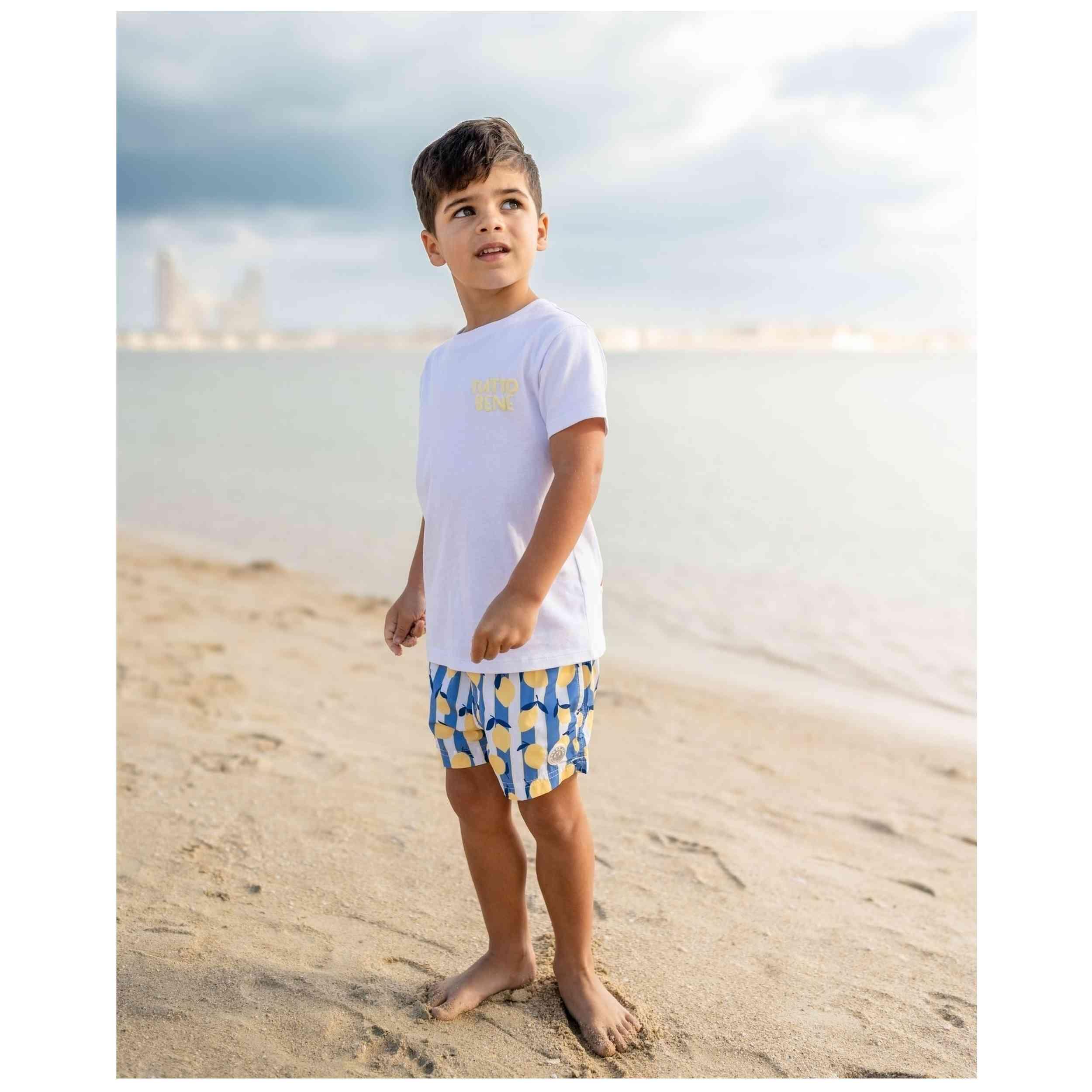 T-shirt Badawii modèle Camiseta Kids Algodón Diseño Tutto Bene pour enfants 4/5
