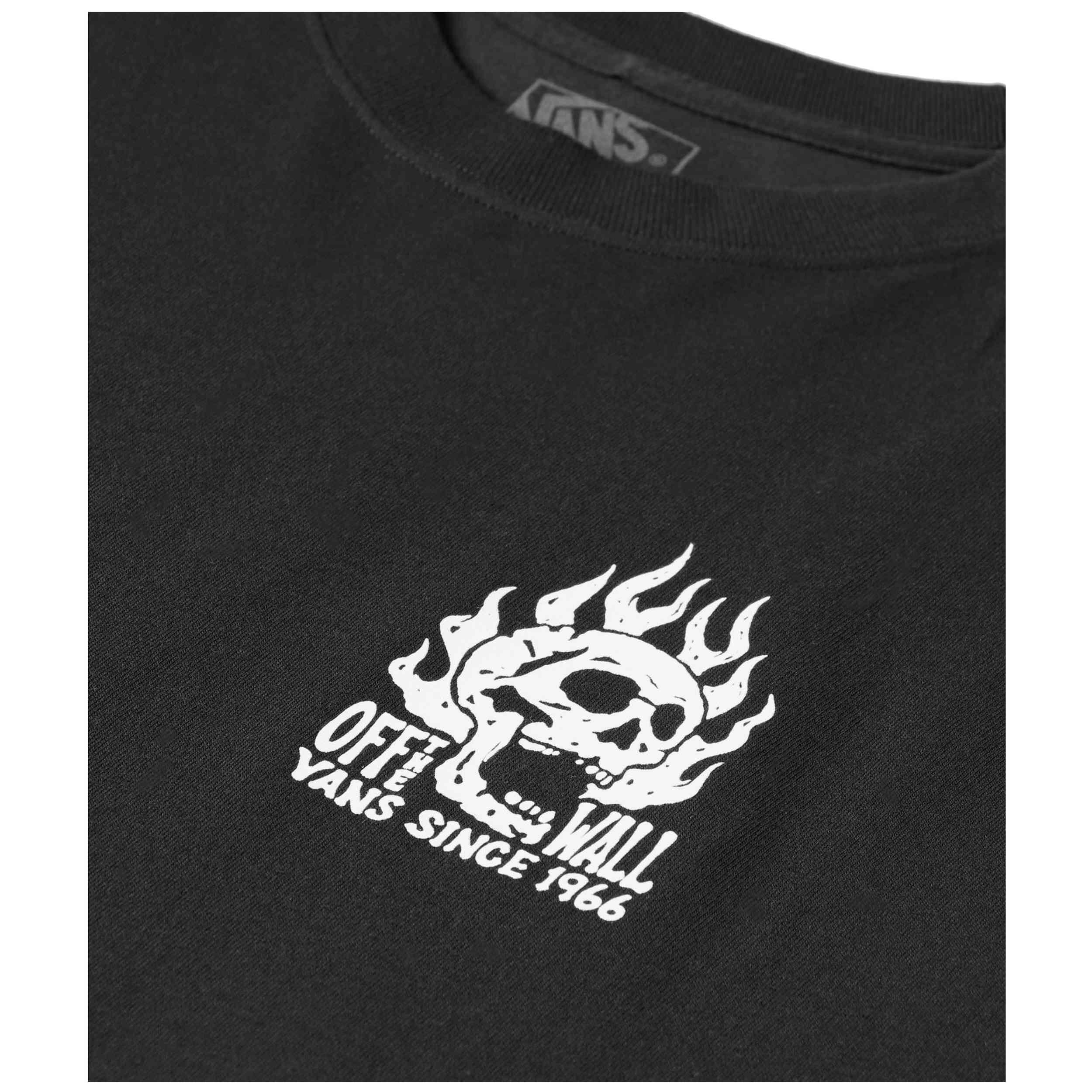 T-shirt Vans modèle Off The Wall Fever SS Tee Black pour homme 4/4