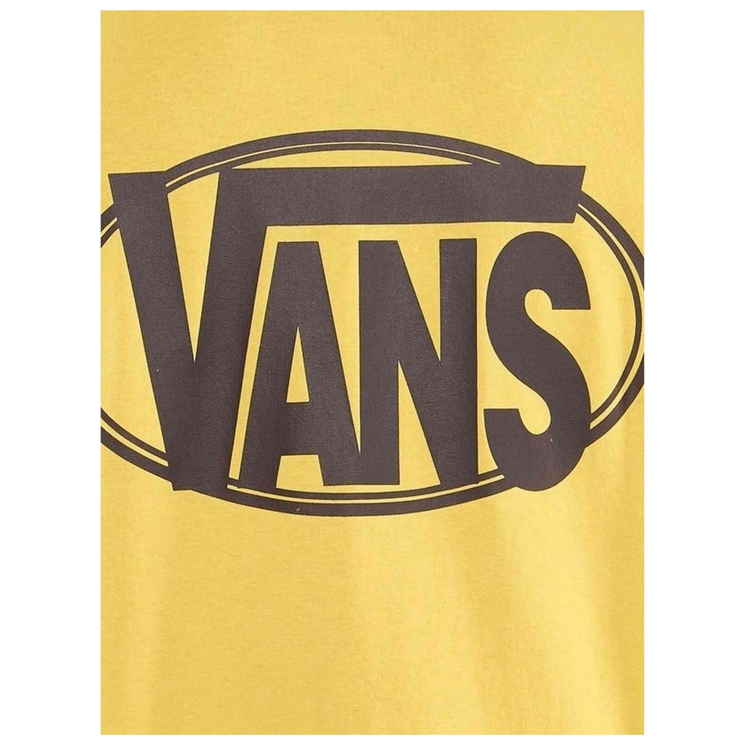 Maglia a maniche corte Vans modello OVAL LOGO LOOSE TEE per uomini 4/4