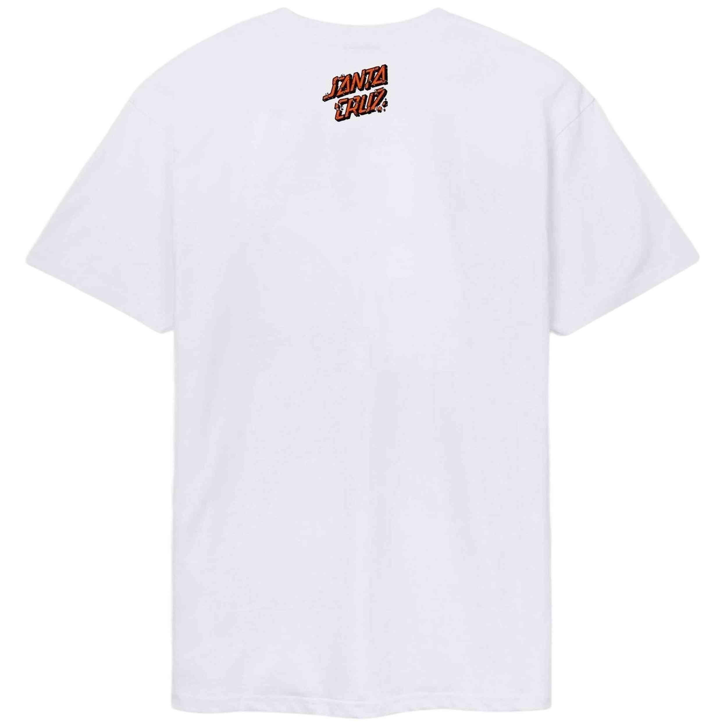 T-shirt Santa cruz modelo Roskopp Screaming Five para unissex 2/2