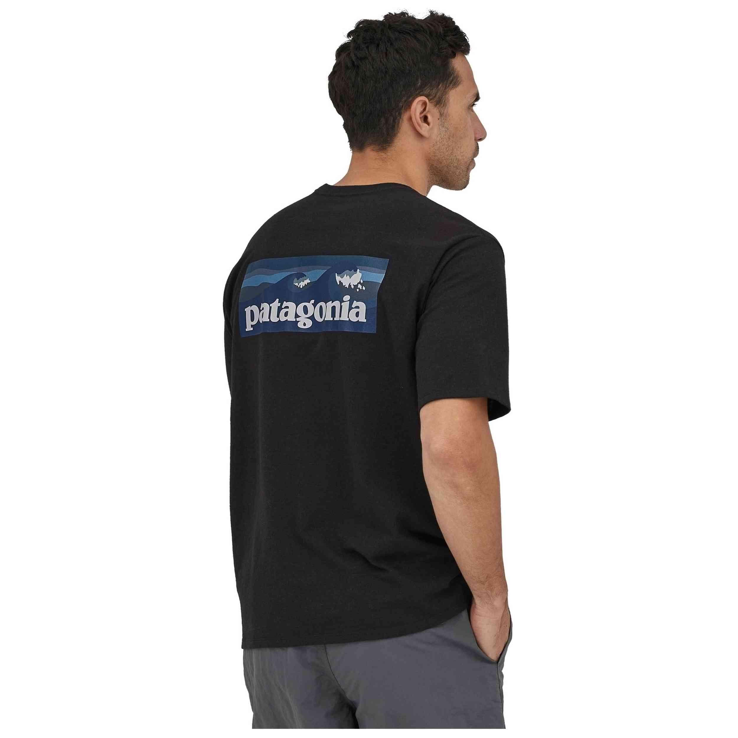 T-shirt Patagonia modèle Boardshort Logo Pocket Responsibili-Tee pour homme 2/5
