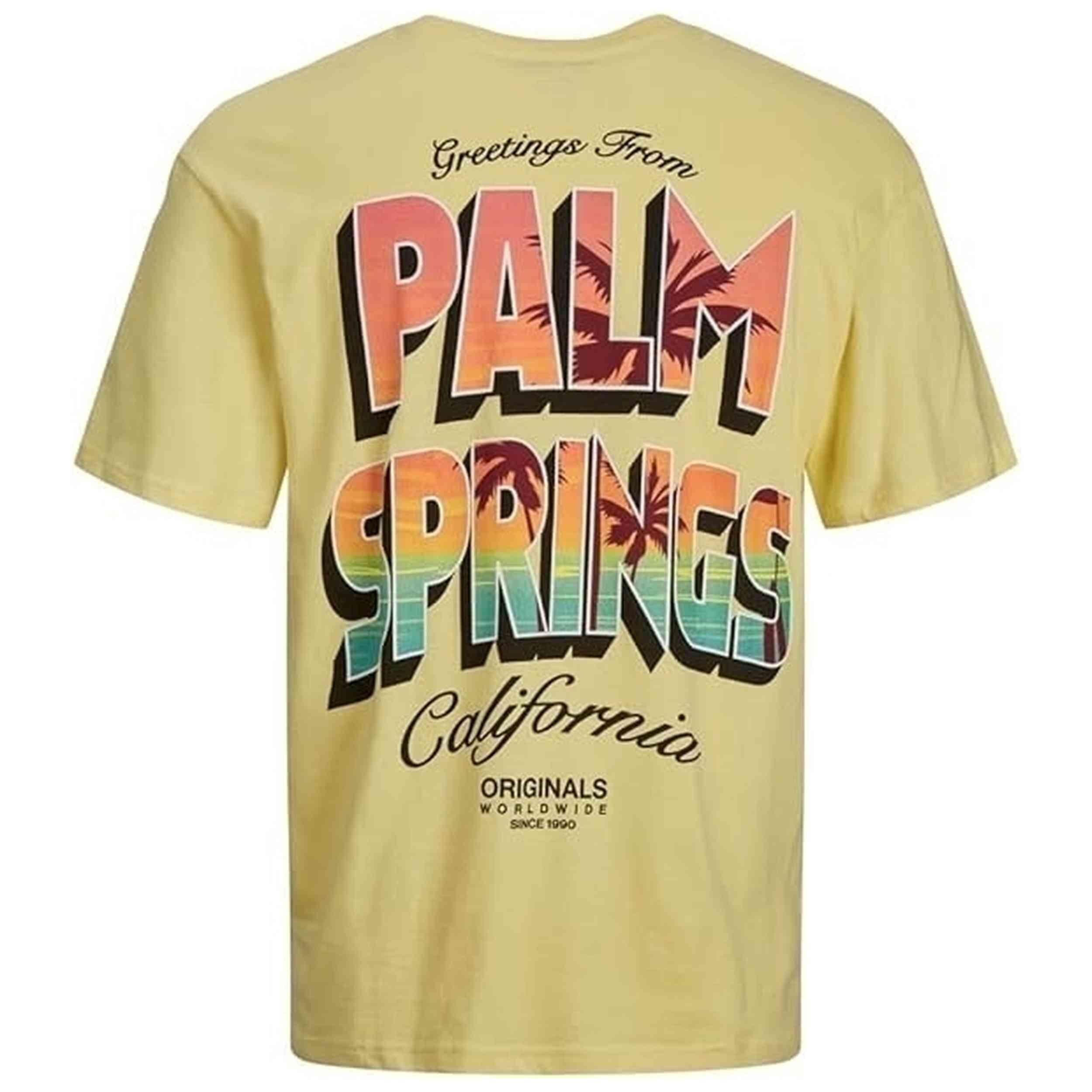 T-shirt Jack&jones modèle JORGREETINGS TEE SS CREW NECK pour homme 3/5