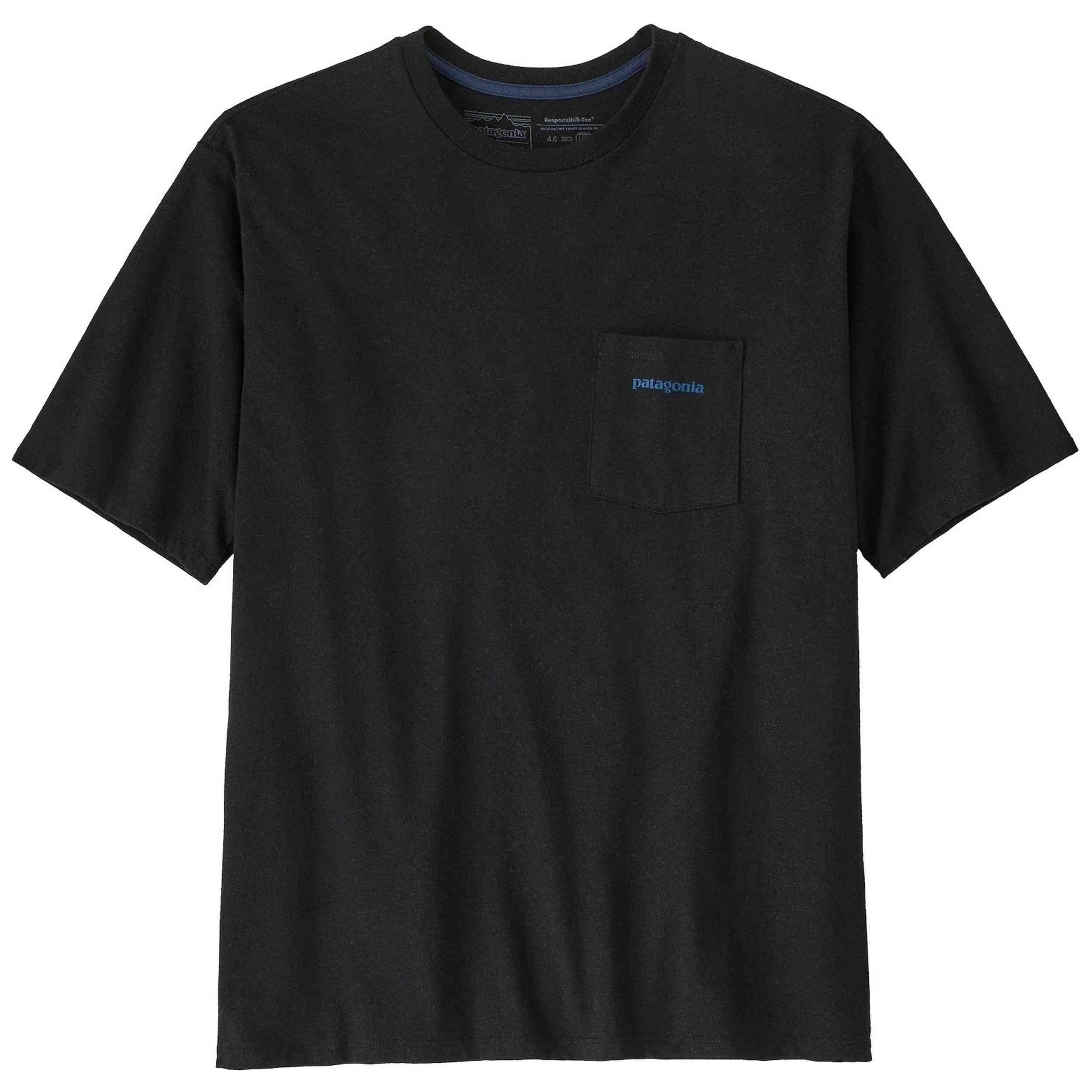 T-shirt Patagonia modèle Boardshort Logo Pocket Responsibili-Tee pour homme 5/5