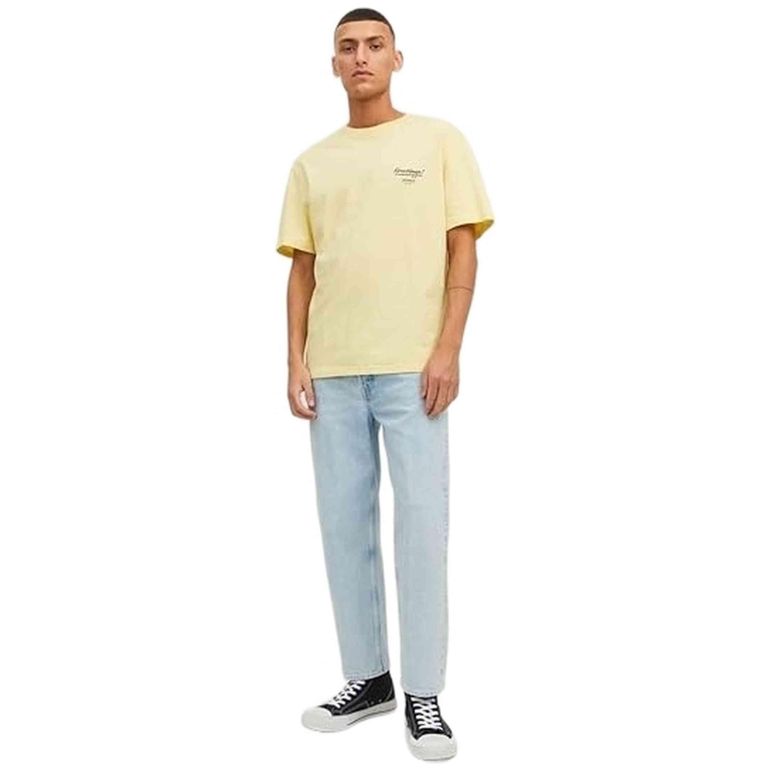 T-shirt Jack&jones modèle JORGREETINGS TEE SS CREW NECK pour homme 5/5