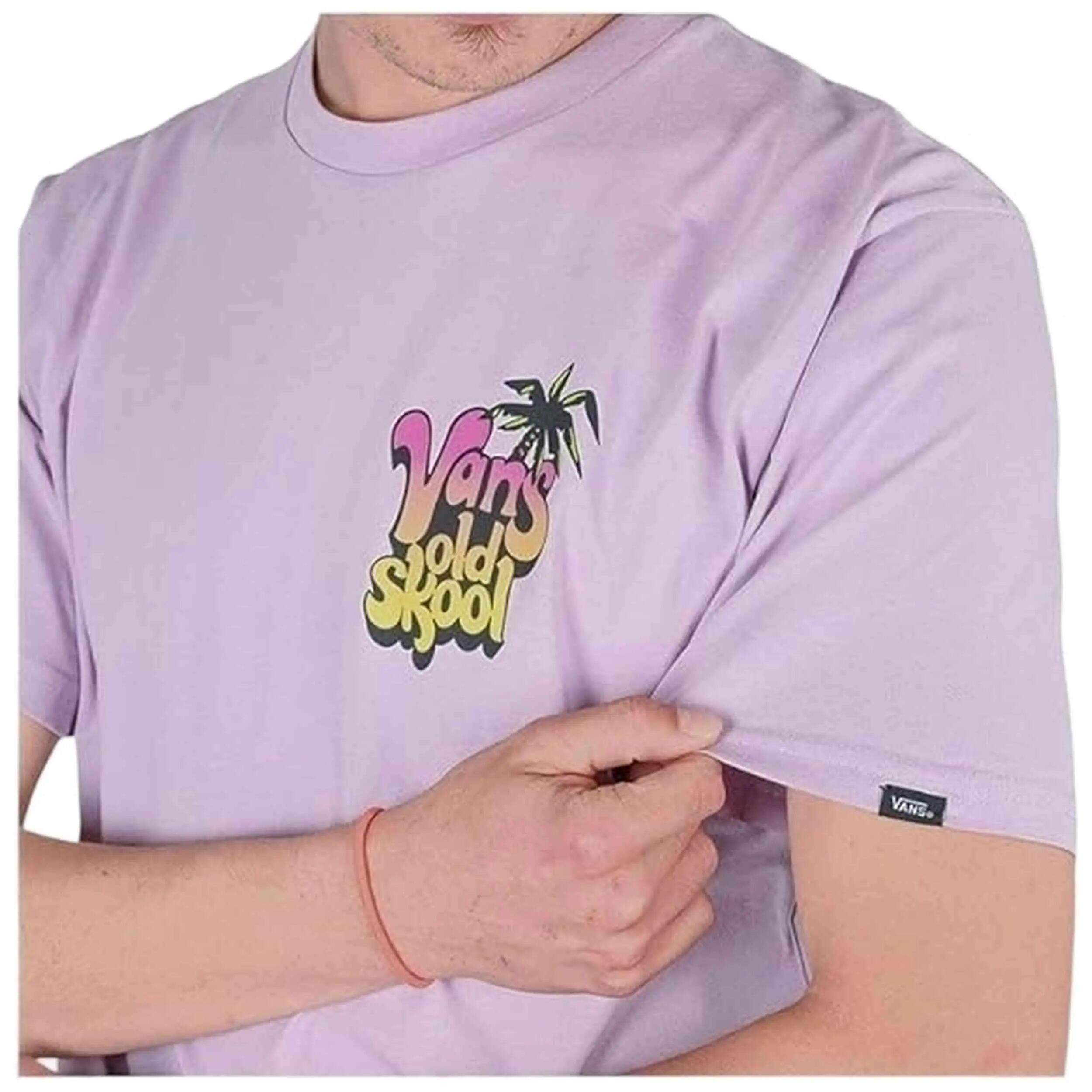 T-shirt Vans modelo VN0008SGC7S-MORADO para homem 2/4