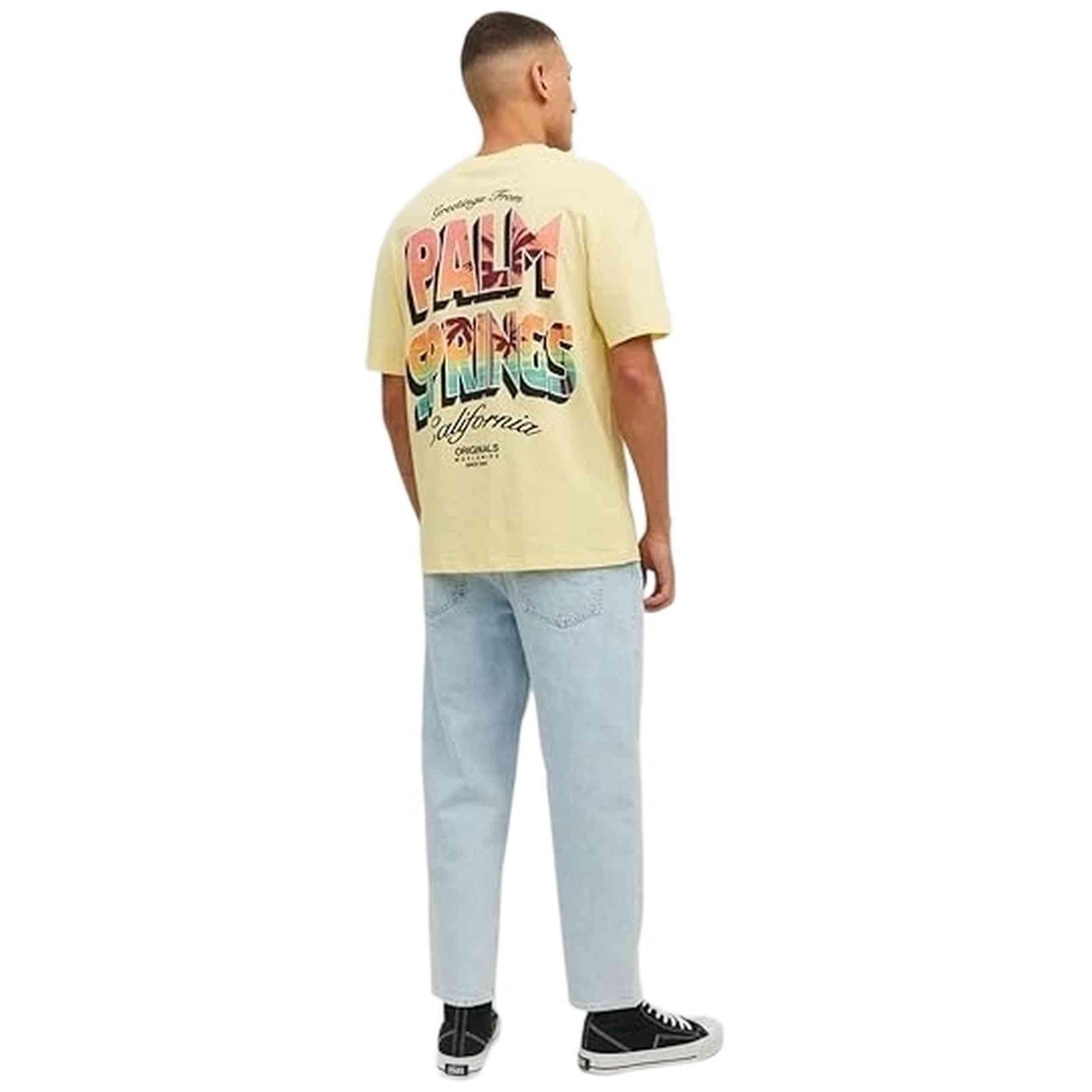 T-shirt Jack&jones modèle JORGREETINGS TEE SS CREW NECK pour homme 4/5