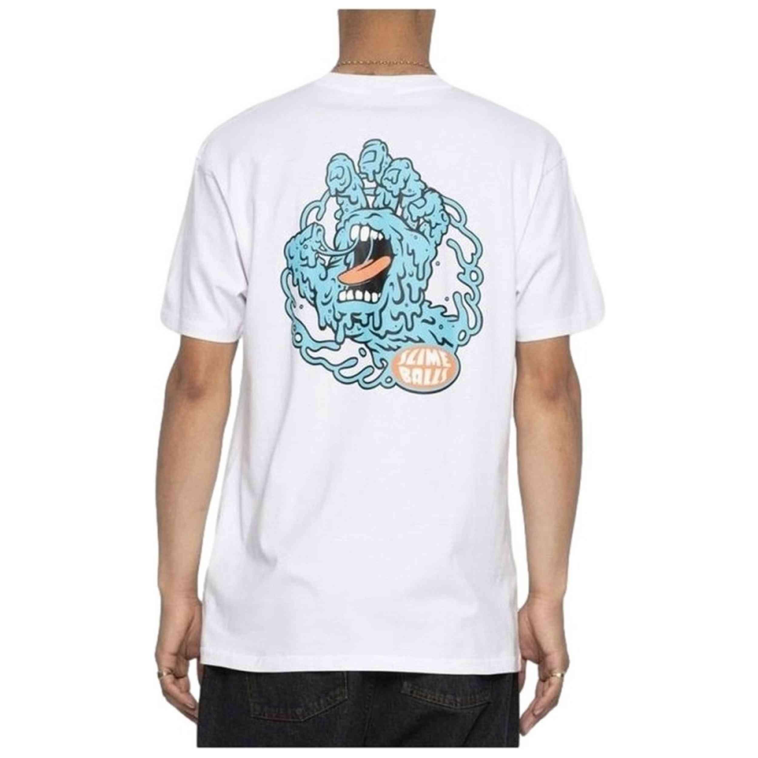 Maglia a maniche corte Santa cruz modello Screamer Tee per uomini 2/2