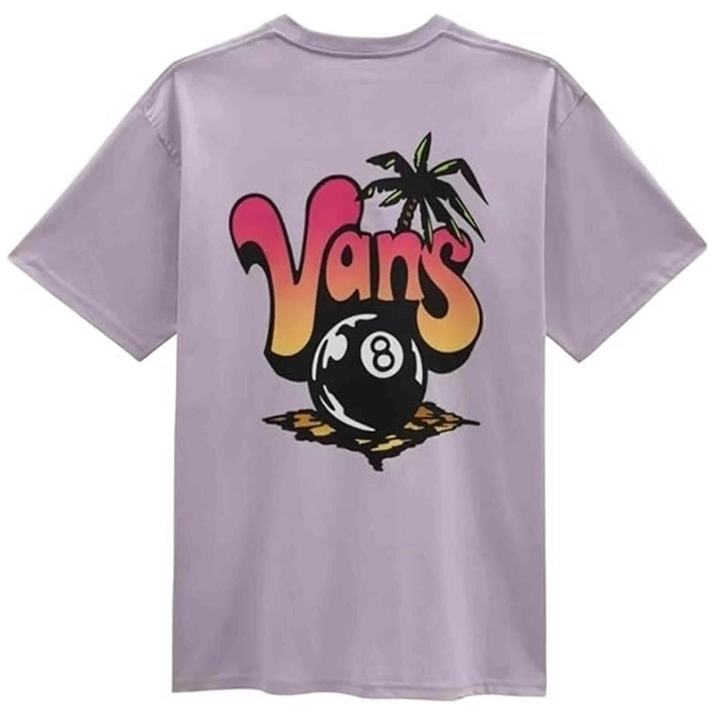 T-shirt Vans modelo VN0008SGC7S-MORADO para homem 3/4