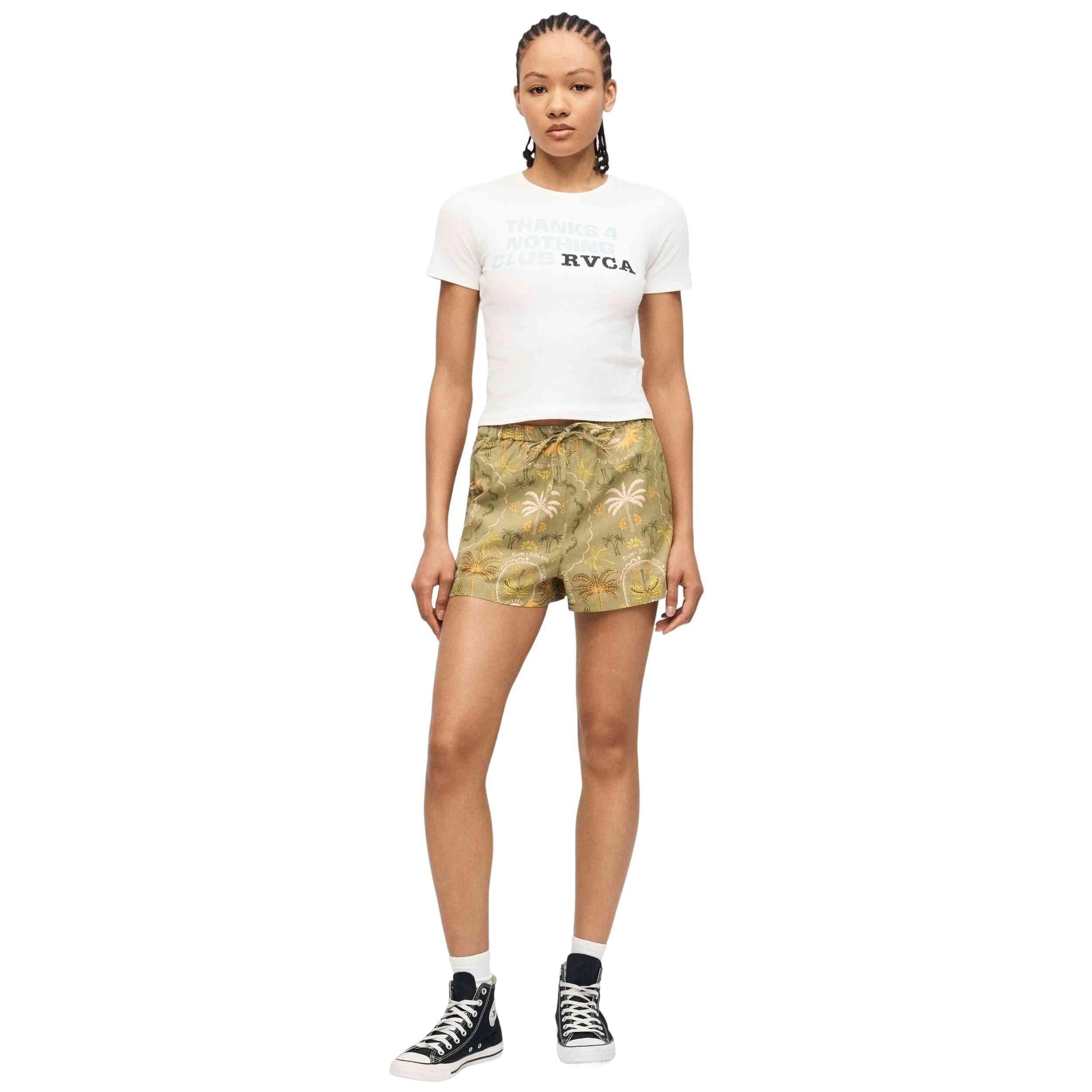 T-shirt Rvca modèle Club RVCA Rib pour femmes 3/5