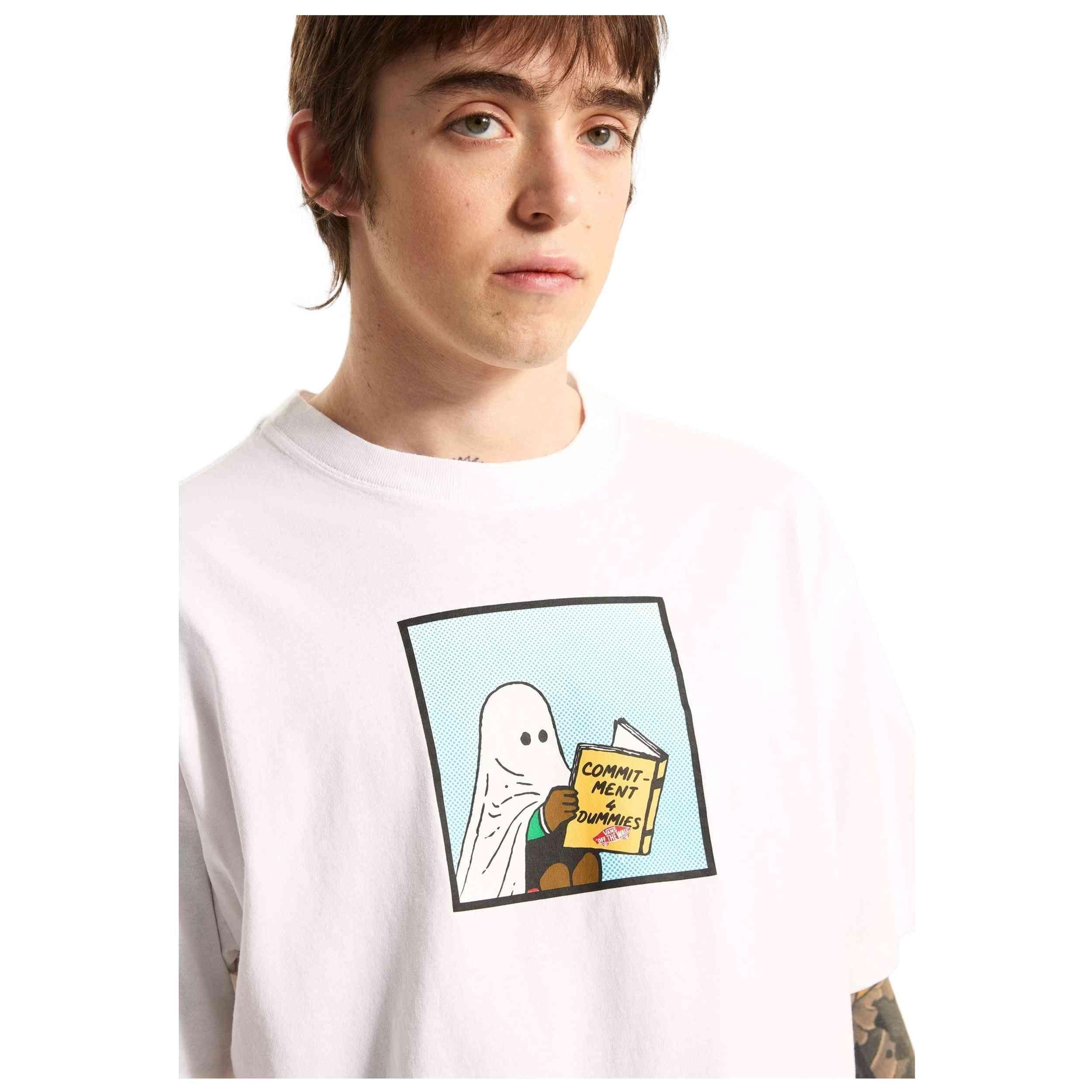 T-shirt met korte mouwen Vans model COMMITMENT 4 DUMMIES LOOSE SS TE voor mannen 4/5