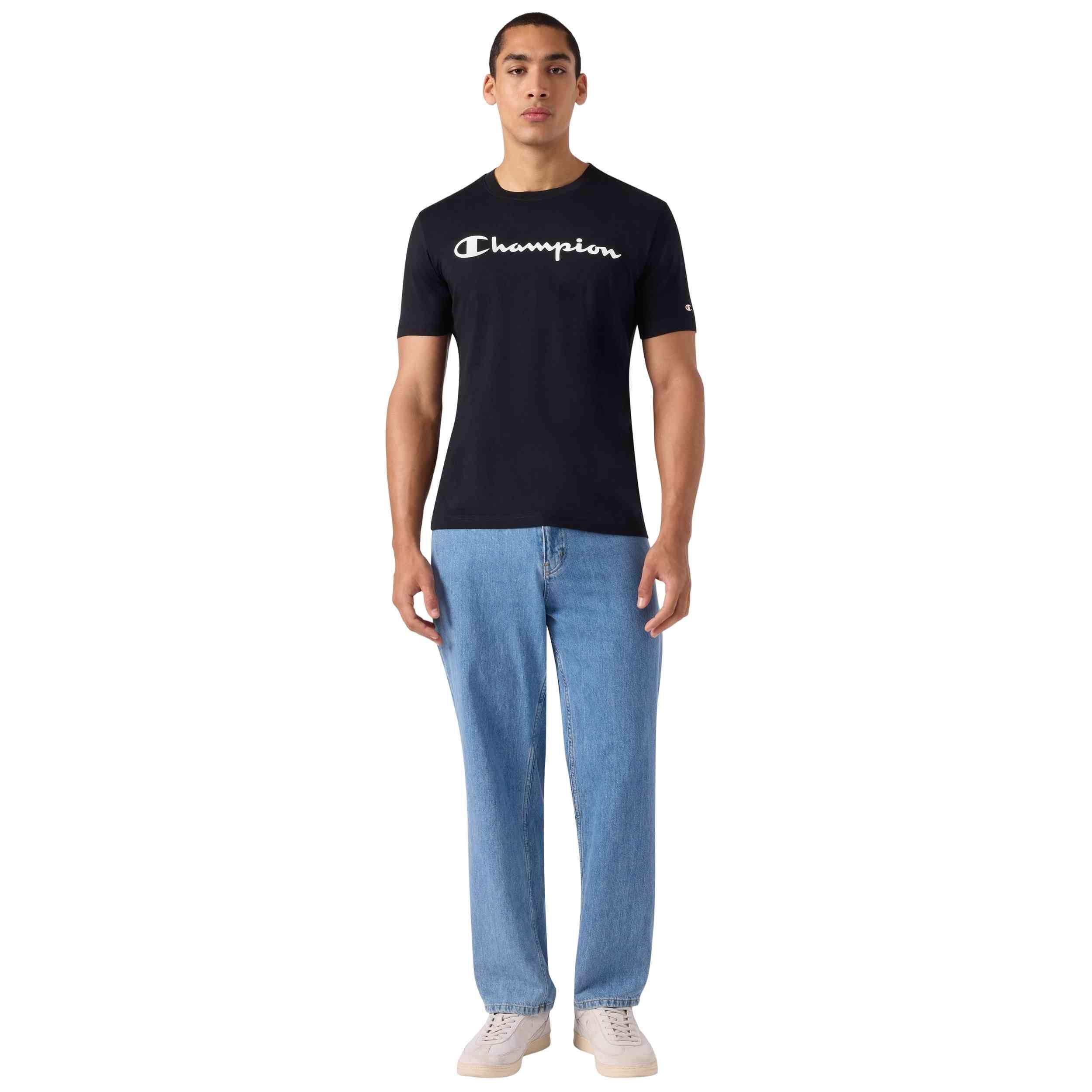 Maglia a maniche corte Champion modello SS Tee per uomini 2/5