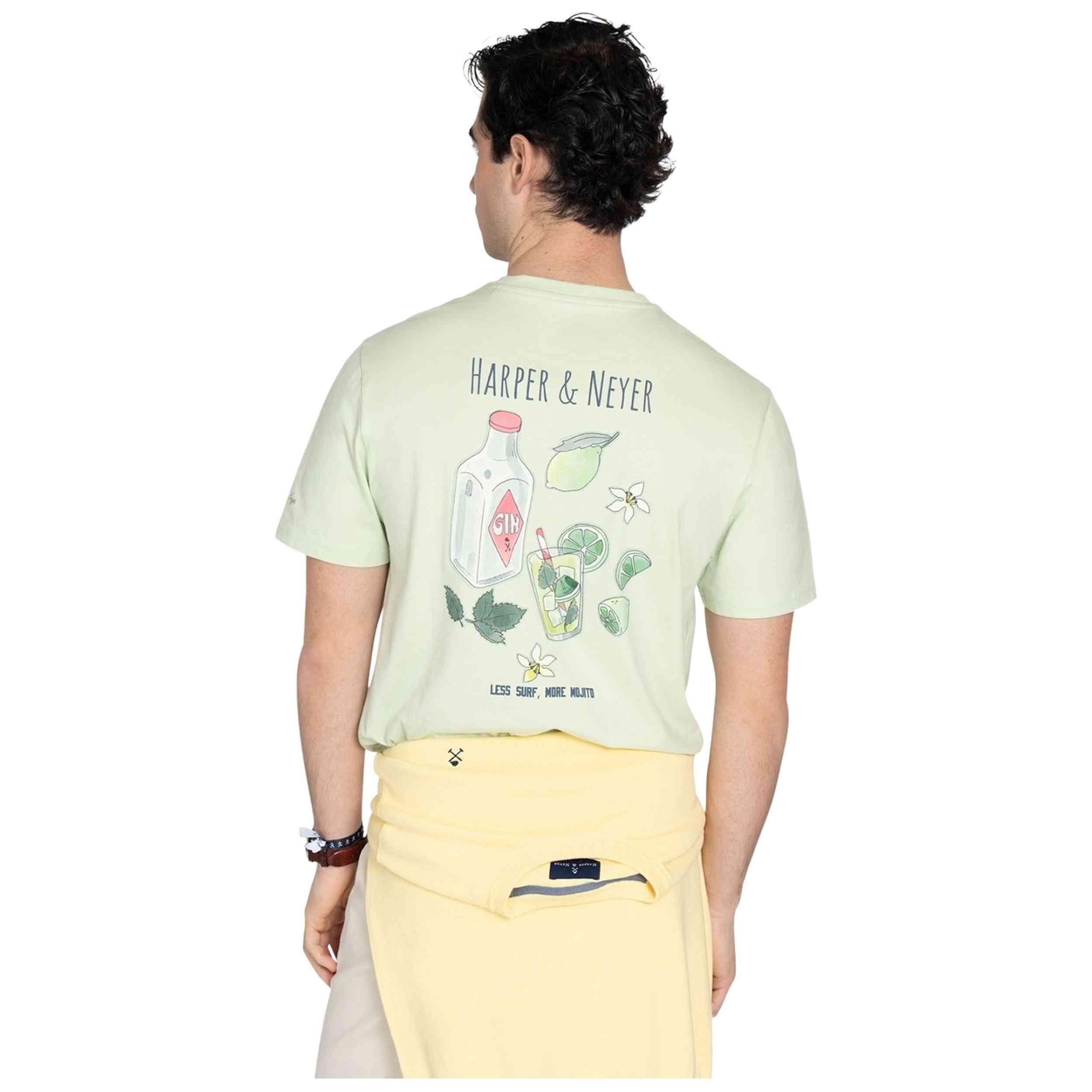 Maglia a maniche corte Harper & neyer modello CAMISETA COCKTAIL CODE per uomini 4/5