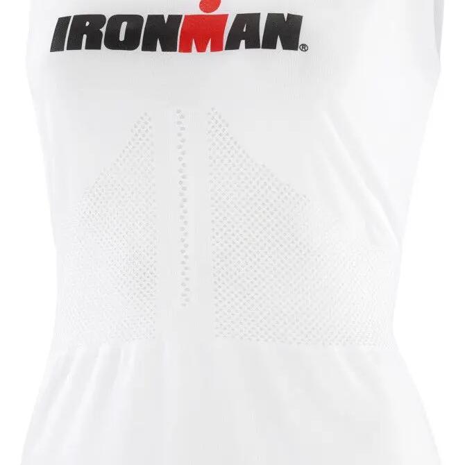 Compressport Women's IronMan Dazzle Tank Top White