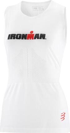 Débardeur Compressport Ironman Dazzle Blanc Femme