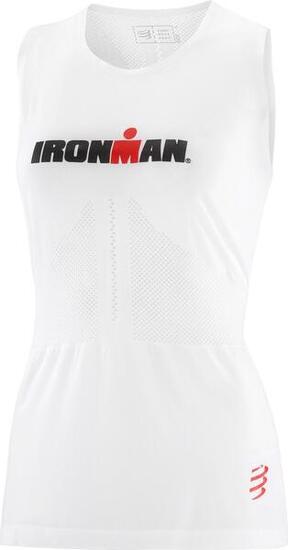 Débardeur Compressport Ironman Dazzle Blanc Femme