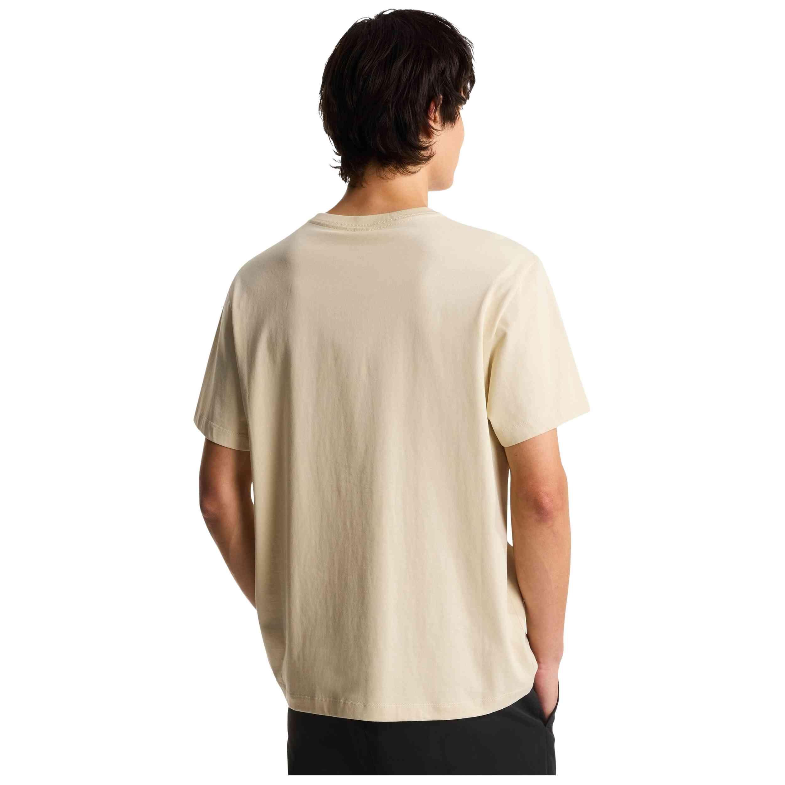 T-shirt The north face modèle M ESSENTIAL CENTER LOGO RELAXED SHORT pour unisexe 3/5