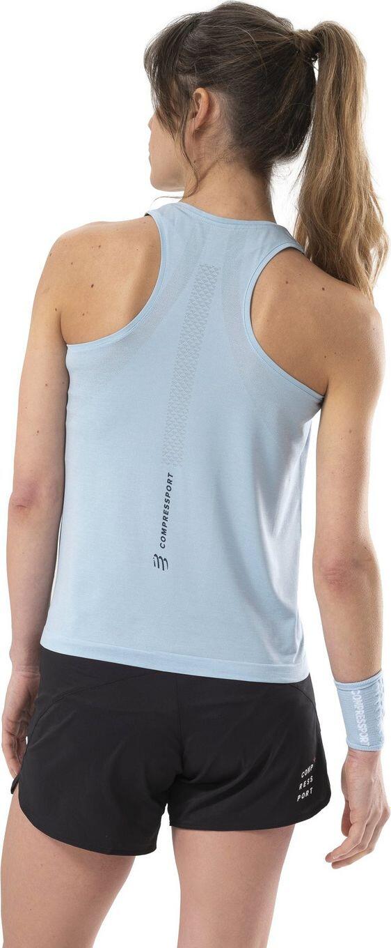 Compressport Performance Tank Blue Women 2/5