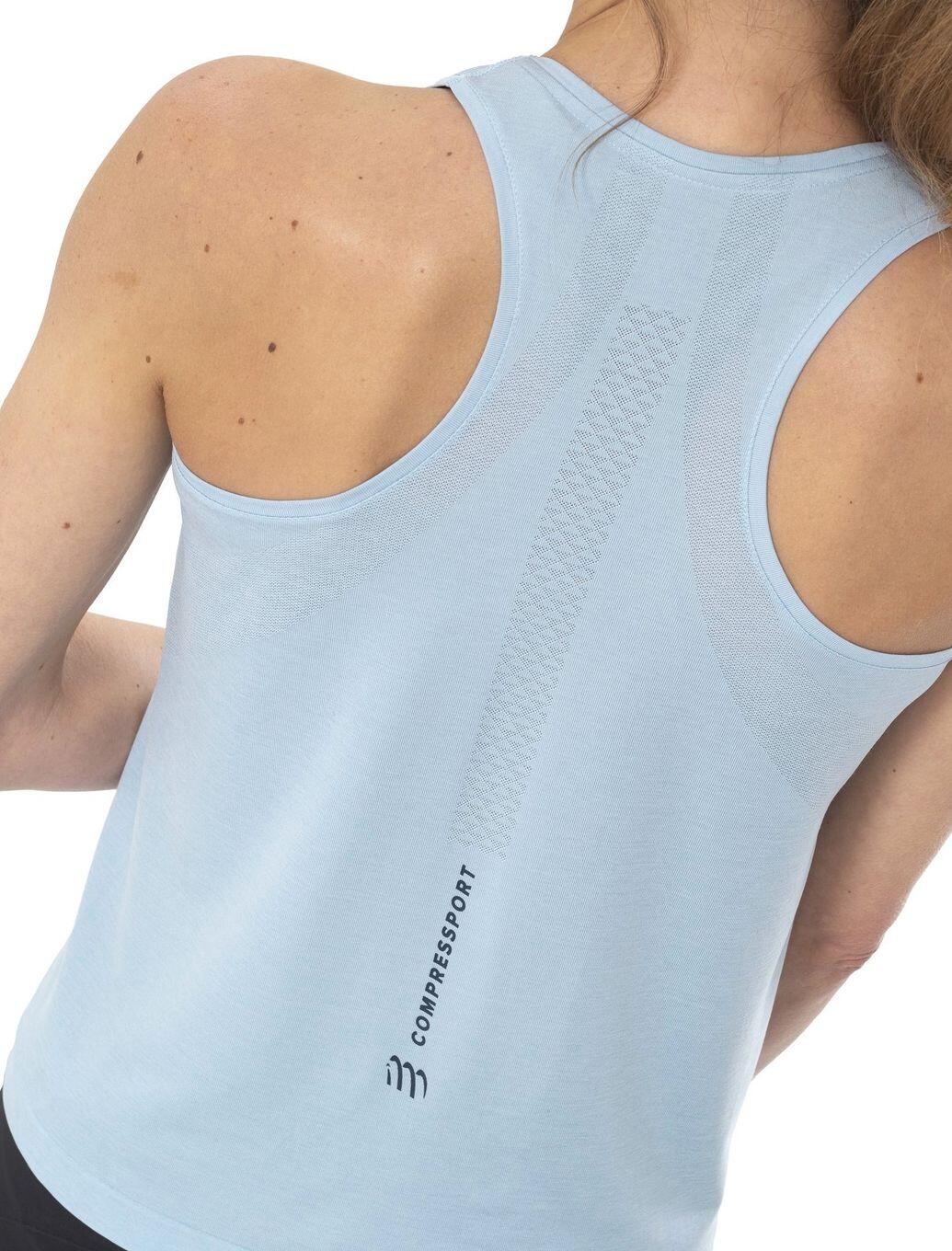 Compressport Performance Tank Blue Women 4/5