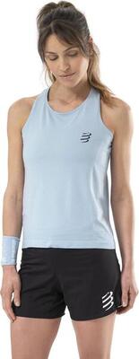 Compressport performance tank blue women