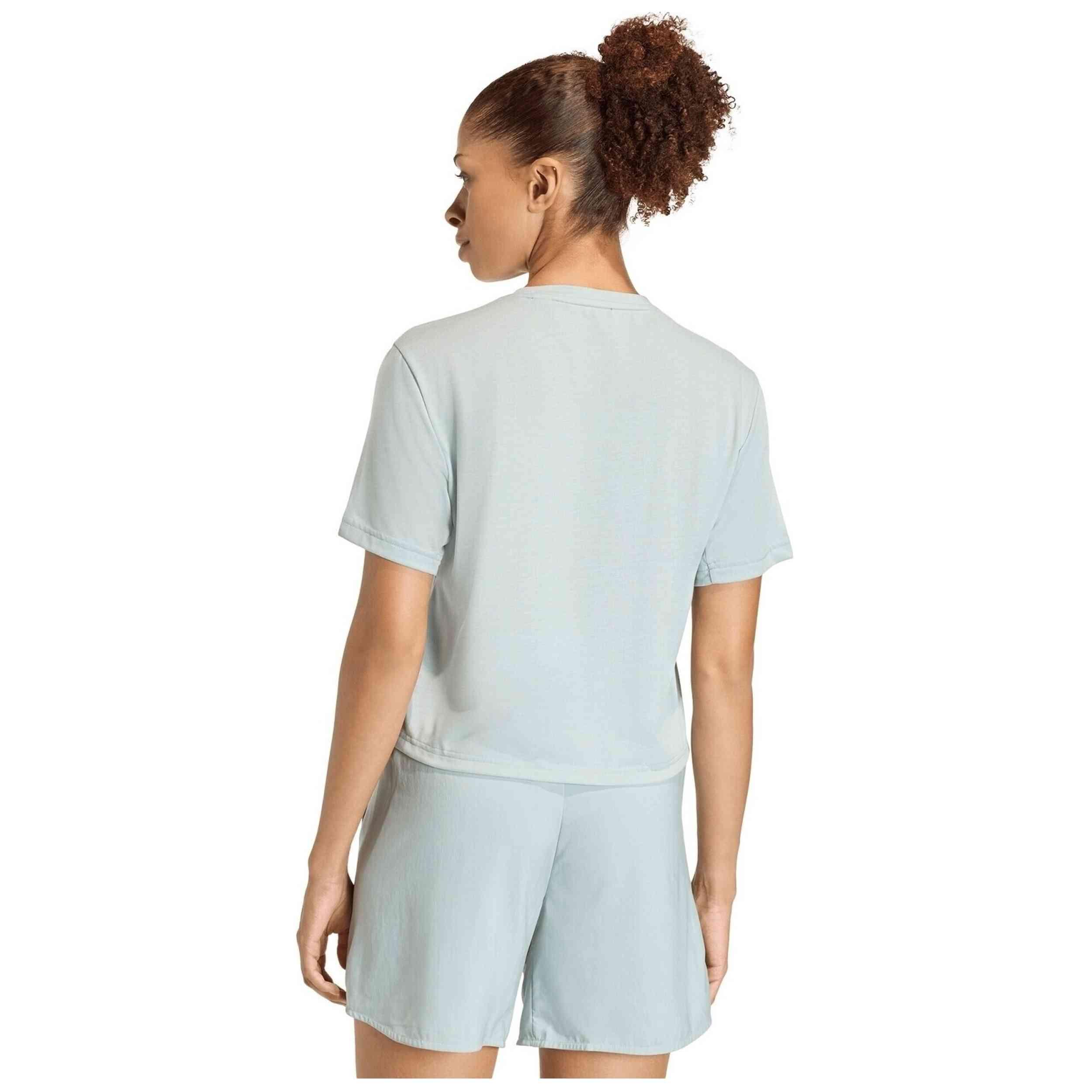 T-shirt met korte mouwen Adidas model WE BL TEE voor vrouwen 3/6